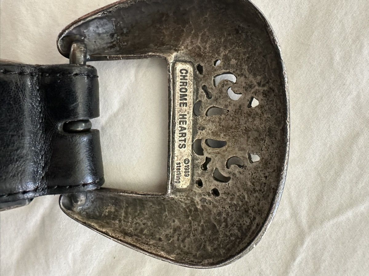 Chrome Hearts Vintage Chrome Hearts 3 piece Western belt 1989 Size 28 - 7 Thumbnail