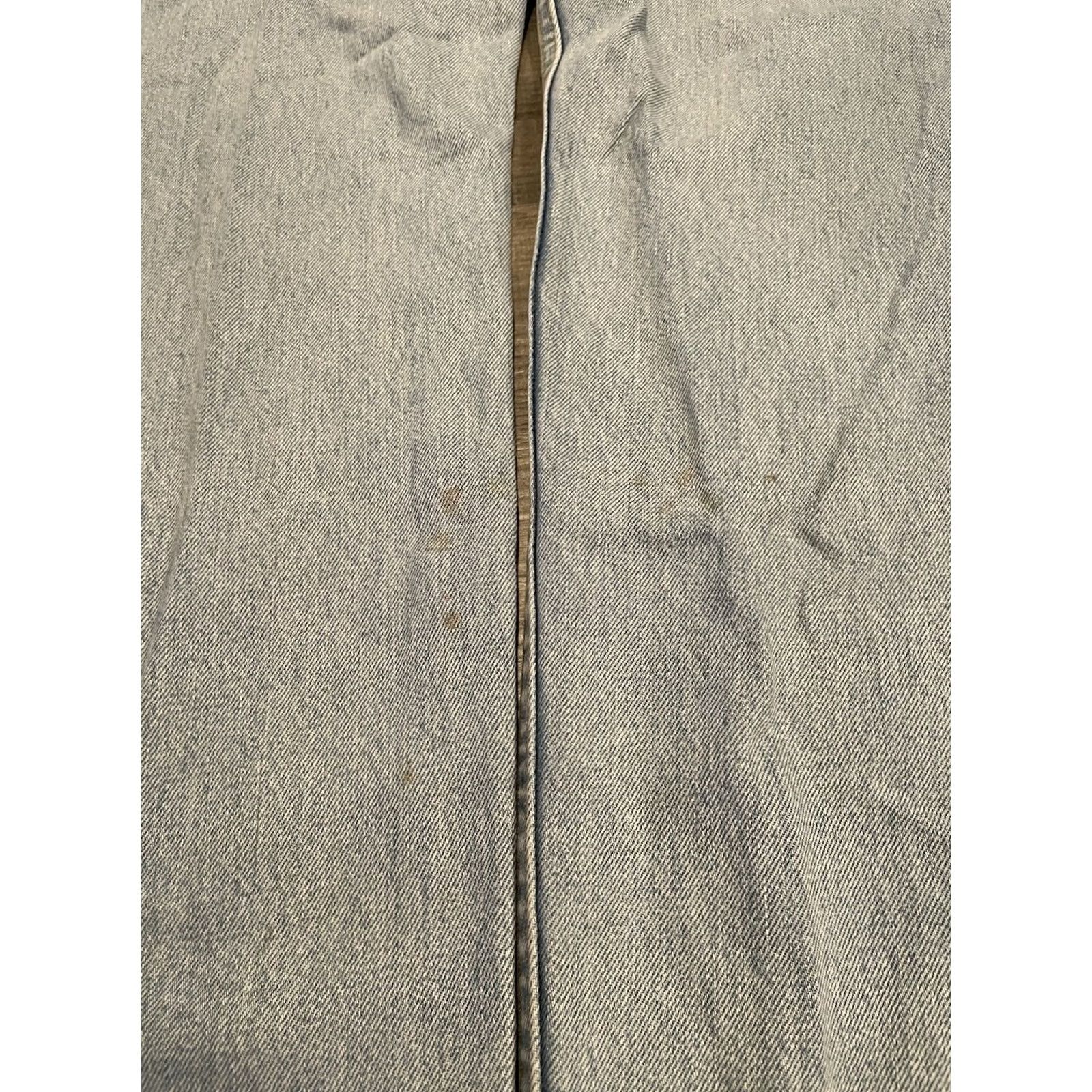 Levi's VINTAGE Levi's 505 Jeans Regular Men 38x31 Blue Distressed USA Straight F503 Size US 38 / EU 54 - 2 Thumbnail