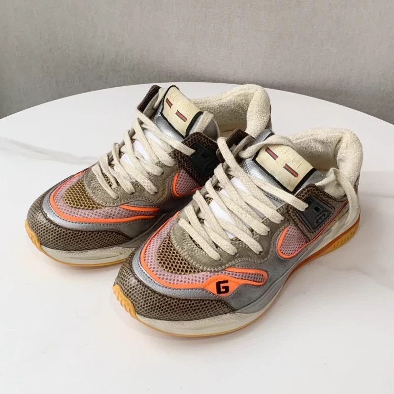 Gucci GUCCI multicolor women's sneakers size 36.5 Size US 6.5 / IT 36.5 - 1 Thumbnail