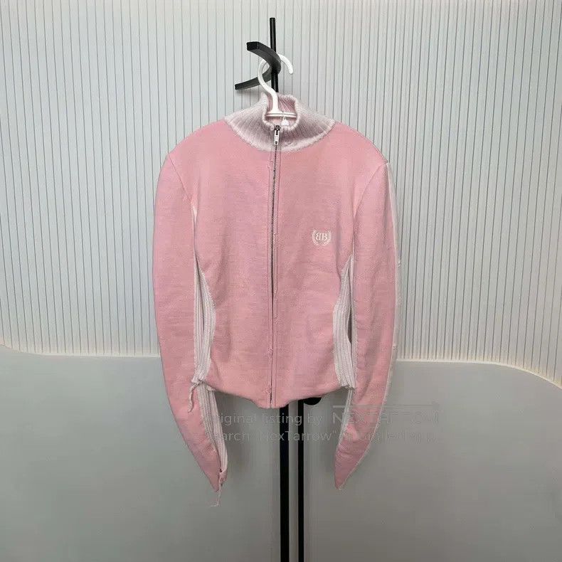 Balenciaga Balenciaga Knitted Sweater Pink Size M Size M / US 6-8 / IT 42-44 - 1 Thumbnail