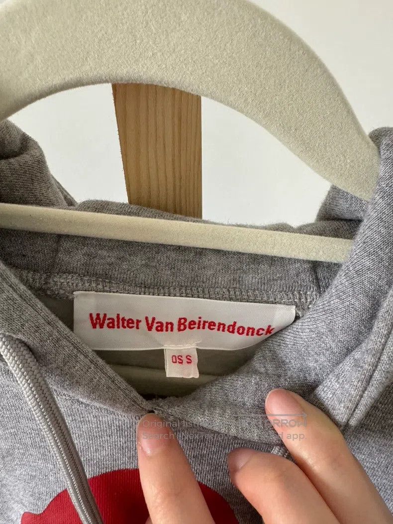 Walter Van Beirendonck Walter Van Beirendonck Middle finger hoodie Size US S / EU 44-46 / 1 - 4 Thumbnail