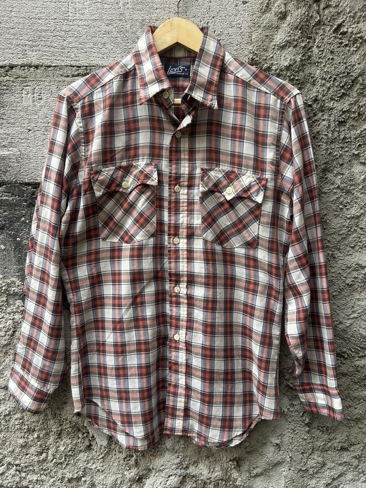 Levi's Vintage 1970’s Levi’s Western Shirt Size US M / EU 48-50 / 2 - 2 Thumbnail