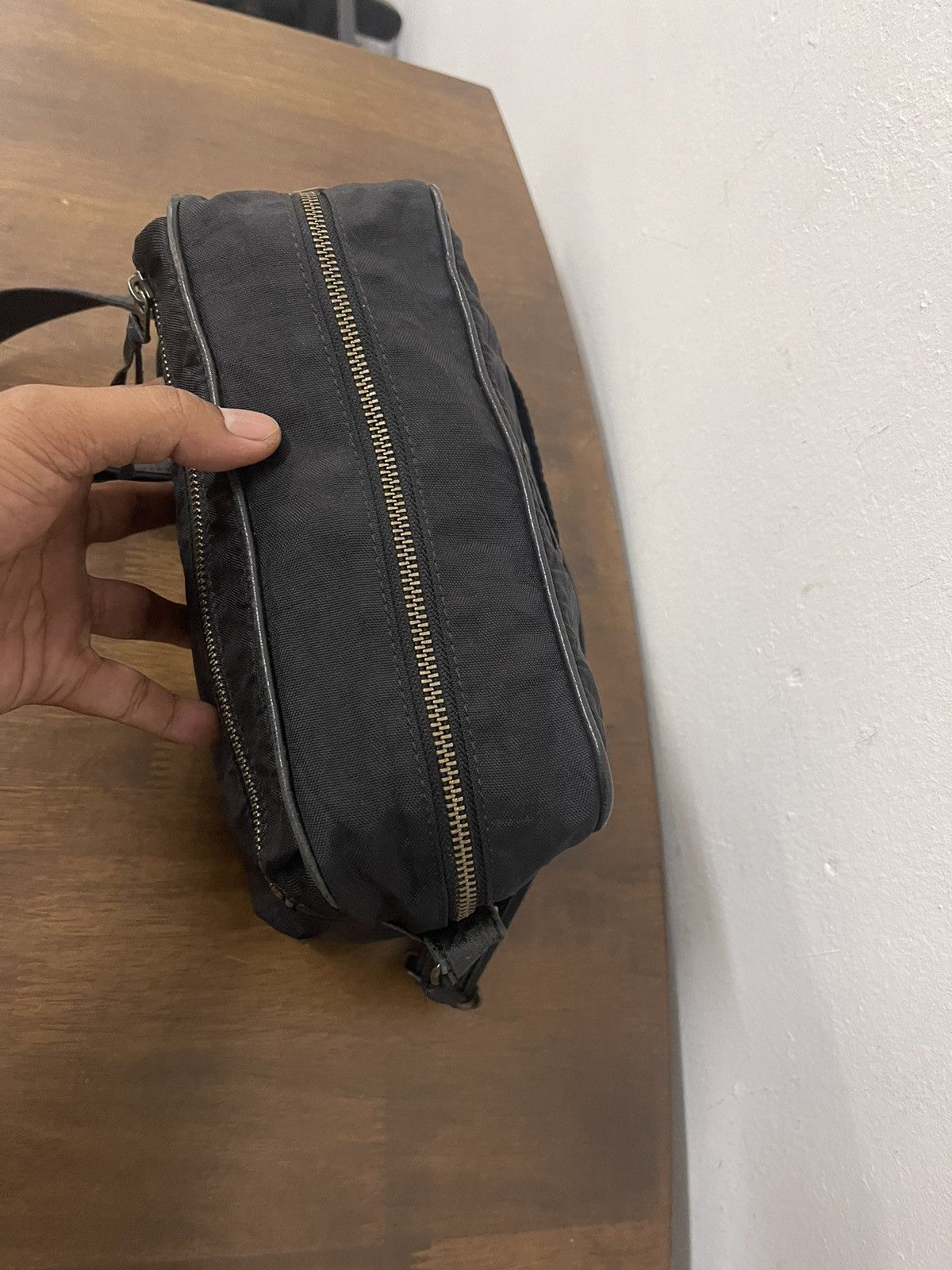 Japanese Brand IBIZA JAPAN nylon leather crossbody bag Size ONE SIZE - 4 Thumbnail