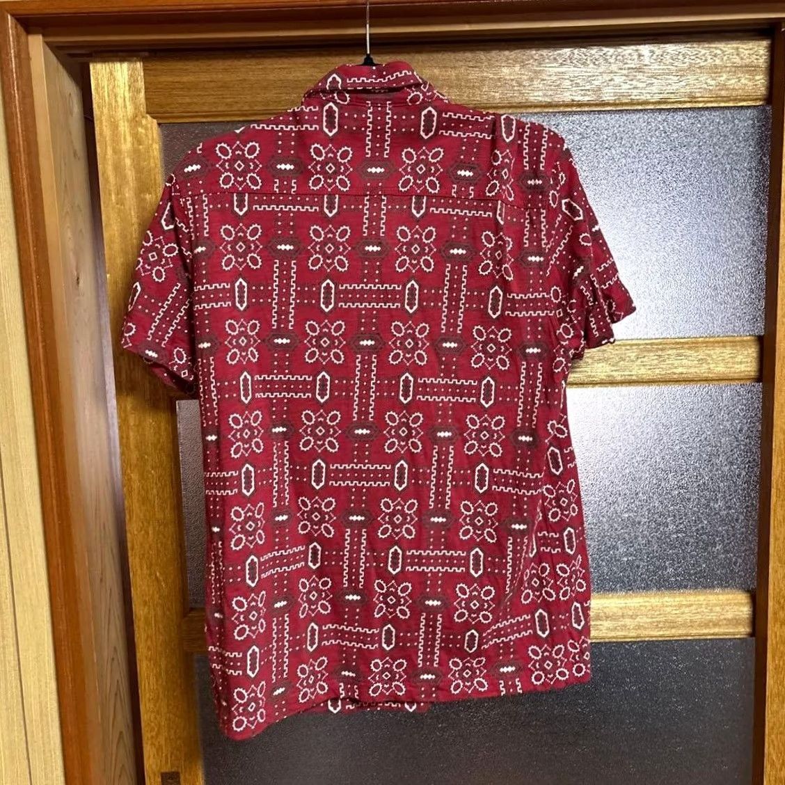 Ralph Lauren RRL RALPH LAUREN CAMP SHIRT SIZE M RED BANDANA PRINT SHORT SLEEVE MEN USED Size US M / EU 48-50 / 2 - 3 Thumbnail