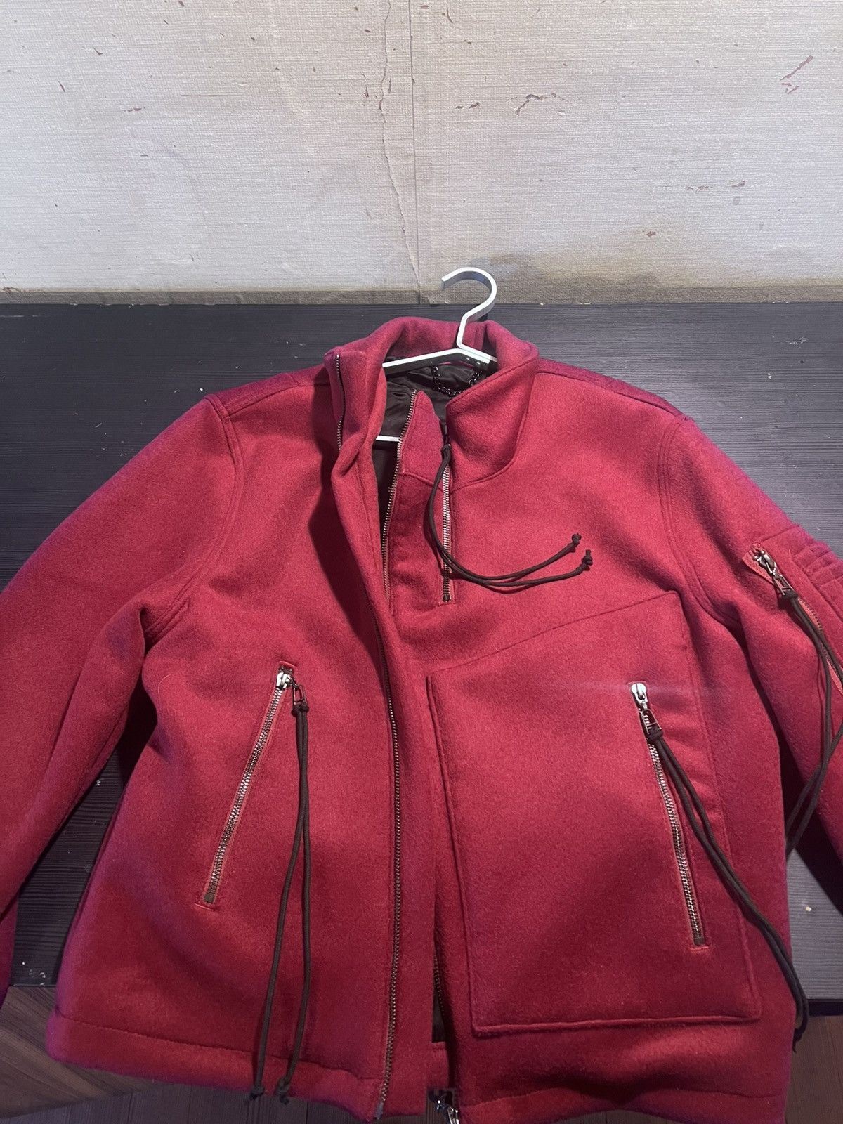 Somar Peril Moto Jacket - Blood Wool Size US L / EU 52-54 / 3 - 1 Thumbnail
