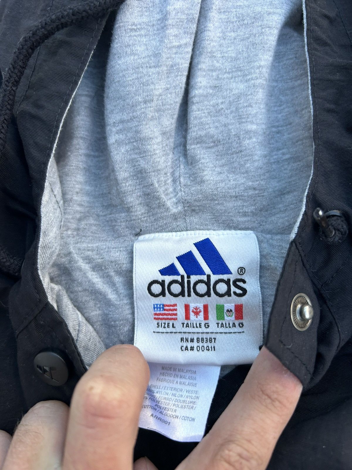 Adidas × Vintage Vintage Adidas Jacket Size US M / EU 48-50 / 2 - 2 Thumbnail