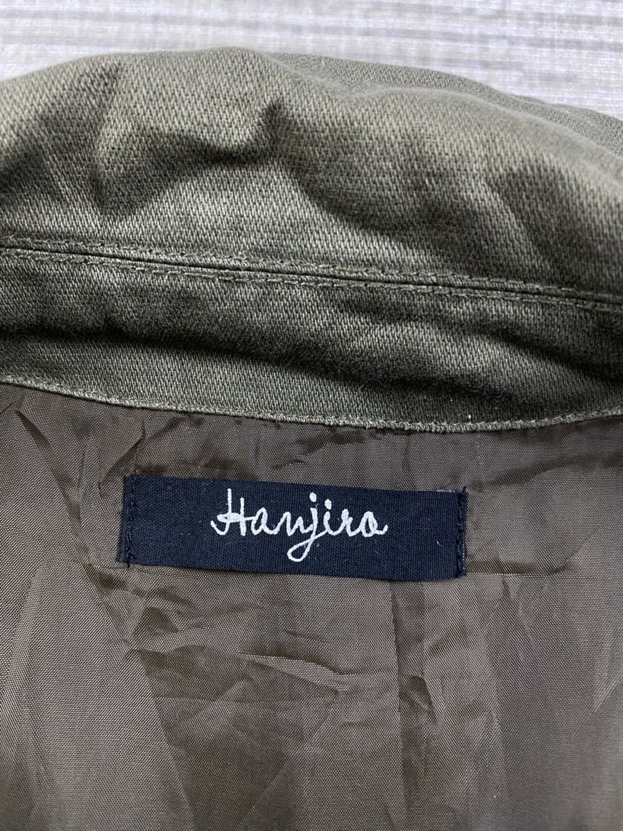 Japanese Brand × Le Grande Bleu (L.G.B.) × Vintage Vtg Japanese Brand Khaki Green Double Collar Cotton Jacket Size US M / EU 48-50 / 2 - 11 Thumbnail