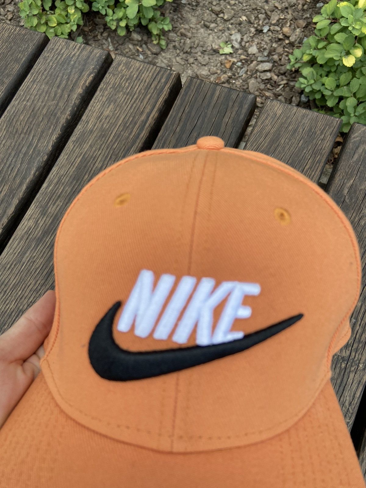 Nike × Vintage 💥Nike orange streetwear cap‼️ Size ONE SIZE - 3 Thumbnail