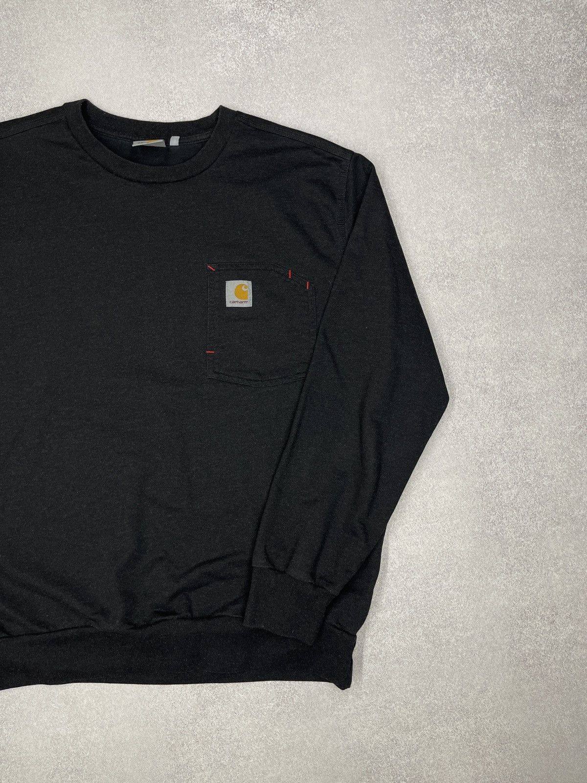 Carhartt Vintage Carhartt State Sweatshirt Black Y2K Size US M / EU 48-50 / 2 - 3 Thumbnail