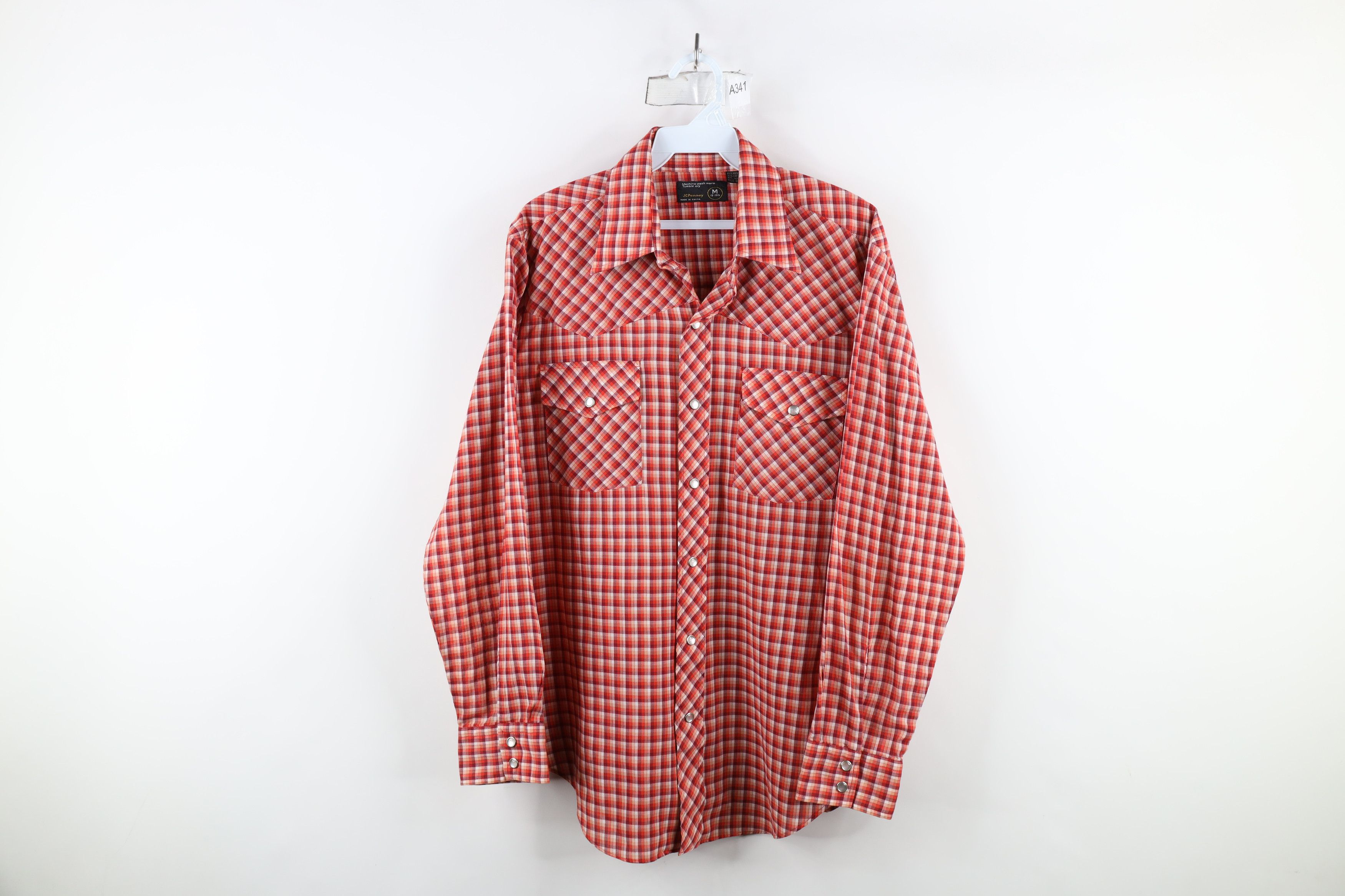 Vintage Vintage 70s Streetwear Cowboy Collared Snap Button Shirt Size US M / EU 48-50 / 2 - 1 Thumbnail