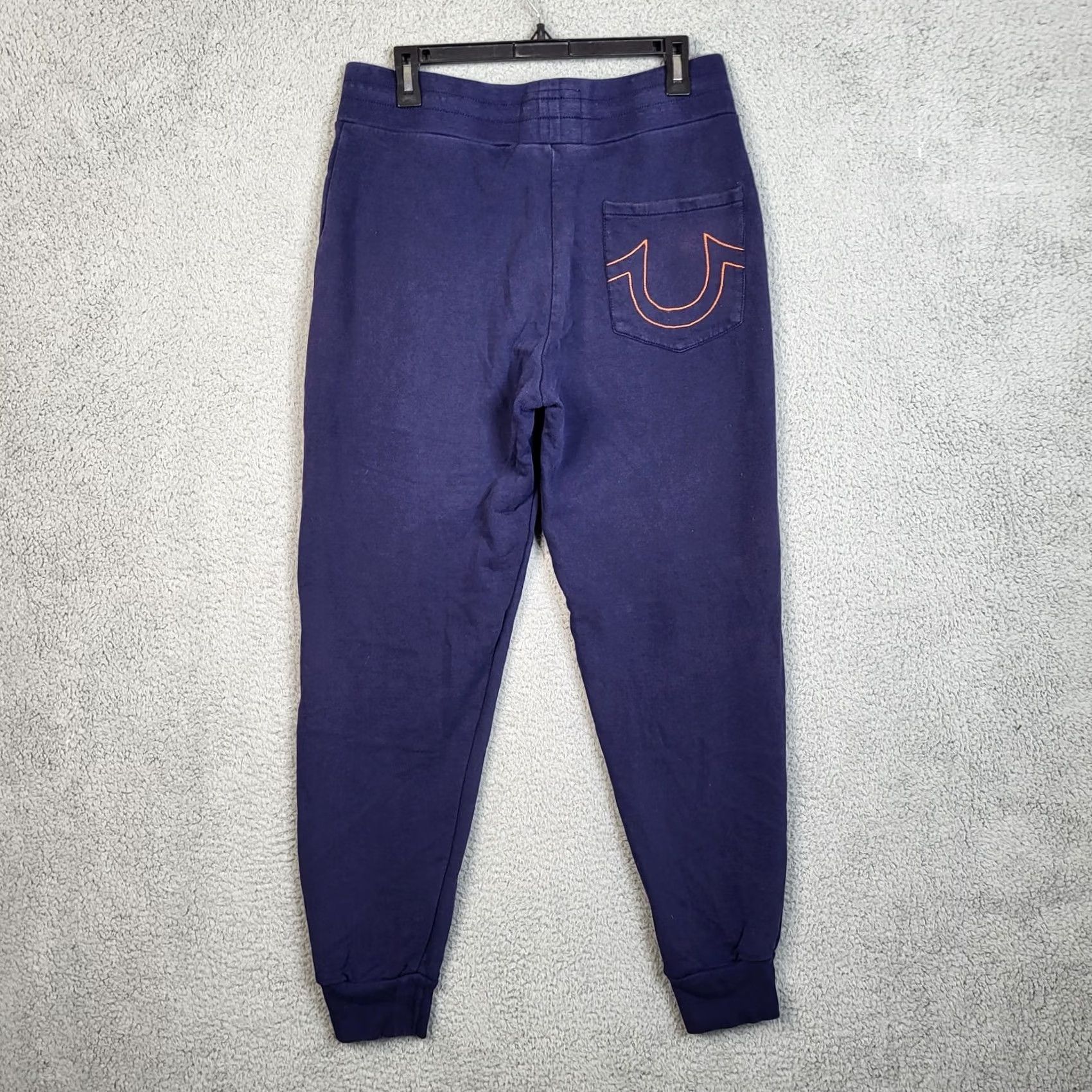 Vintage Religion Purple Jogger Pants - Solid Cotton Tapered Casual Casual Women S Pant S/P Size 28" / US 6 / IT 42 - 4 Thumbnail