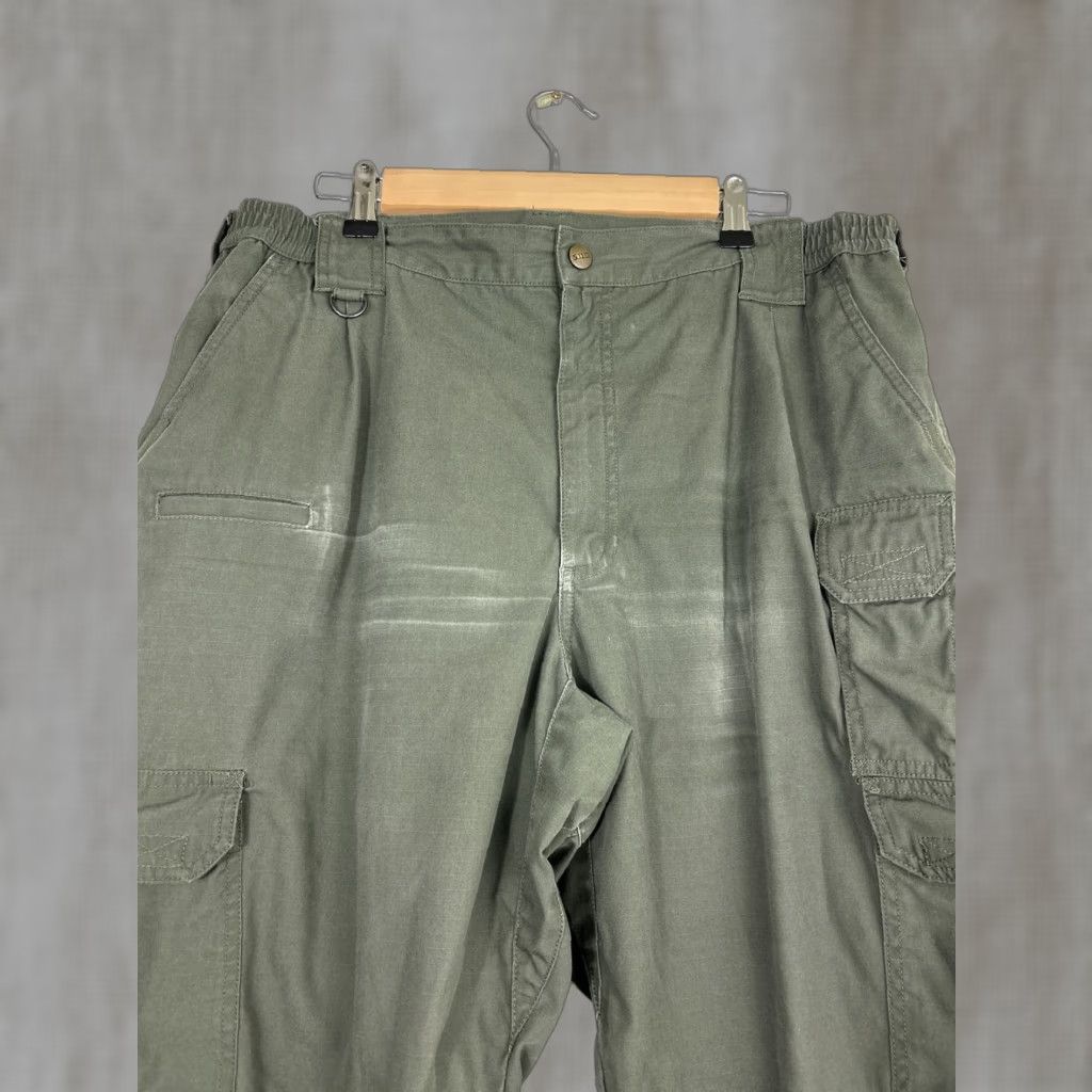 Vintage 5.11 Tactical Taclite Pro Pant Forest Green Men 38x31 Pants Mens Size US 38 / EU 54 - 1 Thumbnail