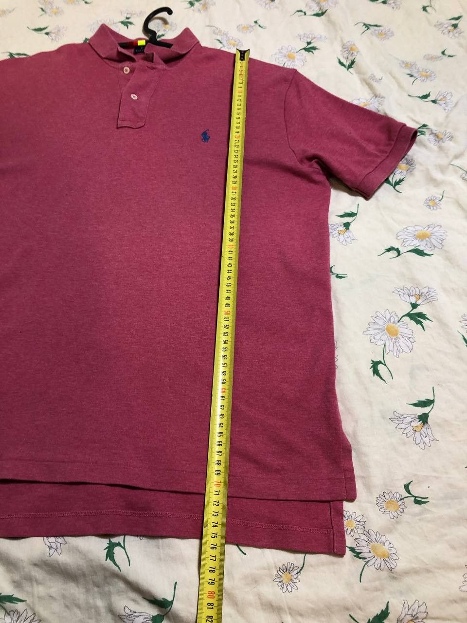 Polo Ralph Lauren Mens Polo Ralph Lauren Red Slim Polo Shirt Button Down Size US M / EU 48-50 / 2 - 10 Thumbnail