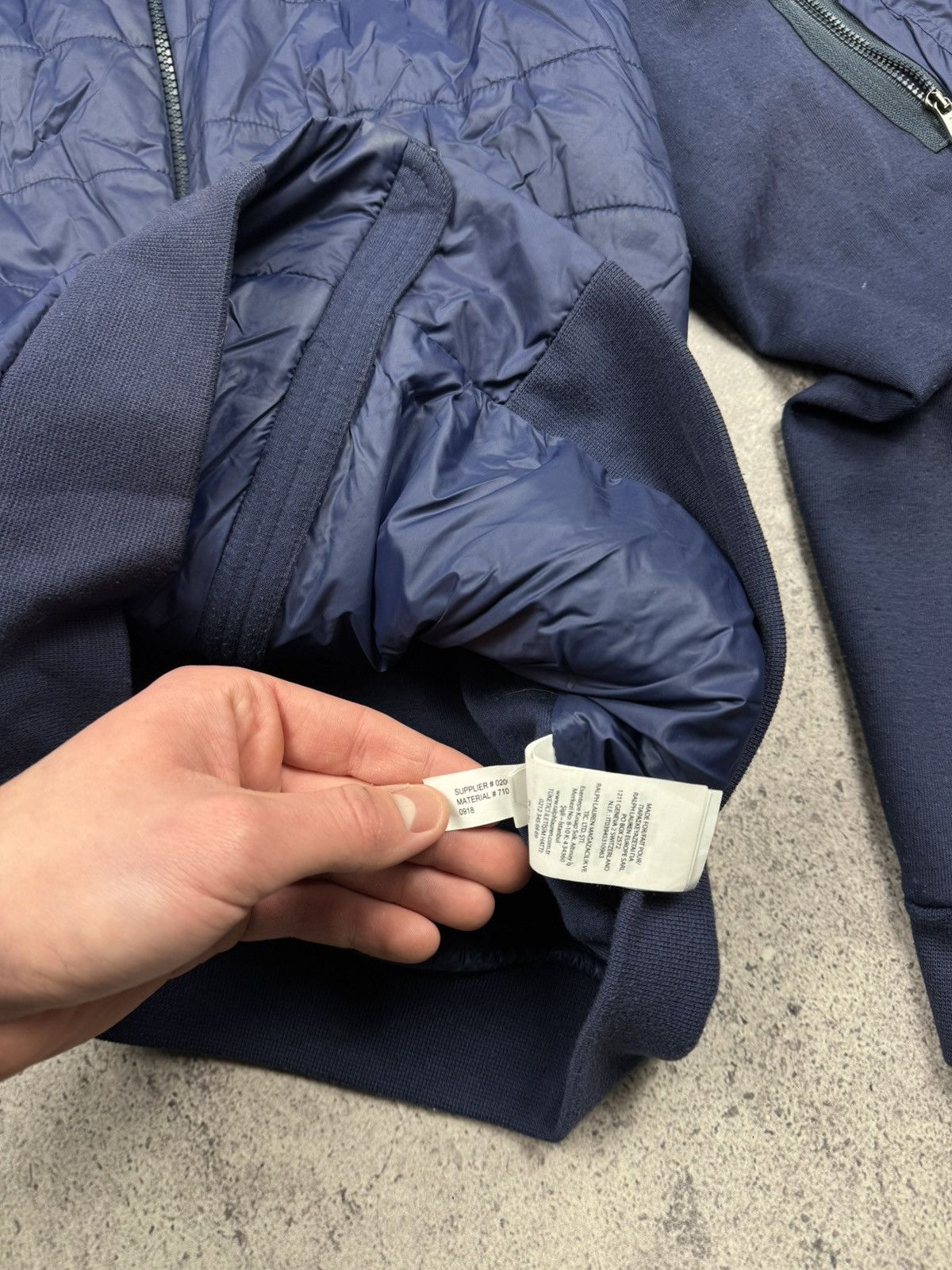Polo Ralph Lauren Vintage Polo Ralph Lauren Y2K Down Bomber Jacket Old Money Size US M / EU 48-50 / 2 - 7 Thumbnail