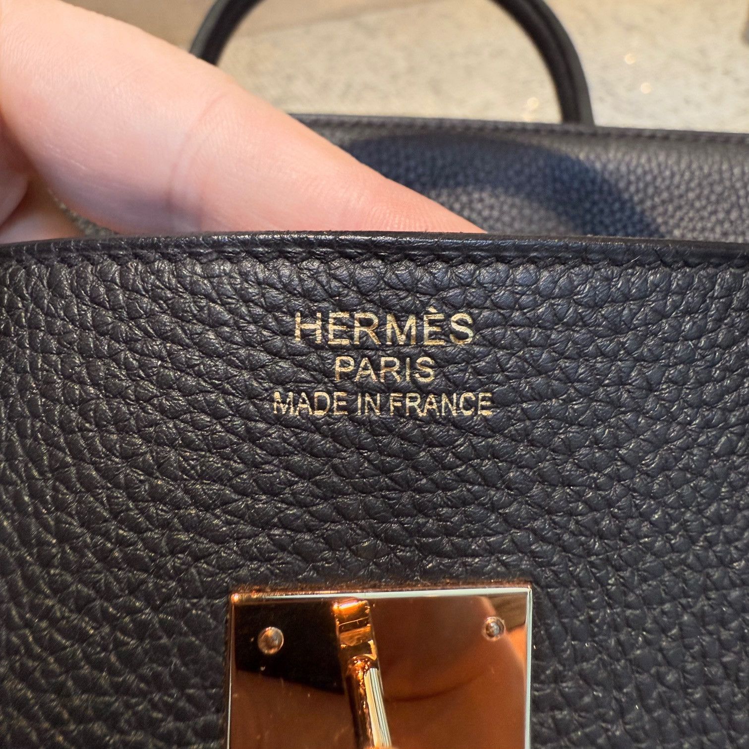 Hermes Hermès 2018 Black Togo Birkin 35 Bag Size ONE SIZE - 13 Thumbnail