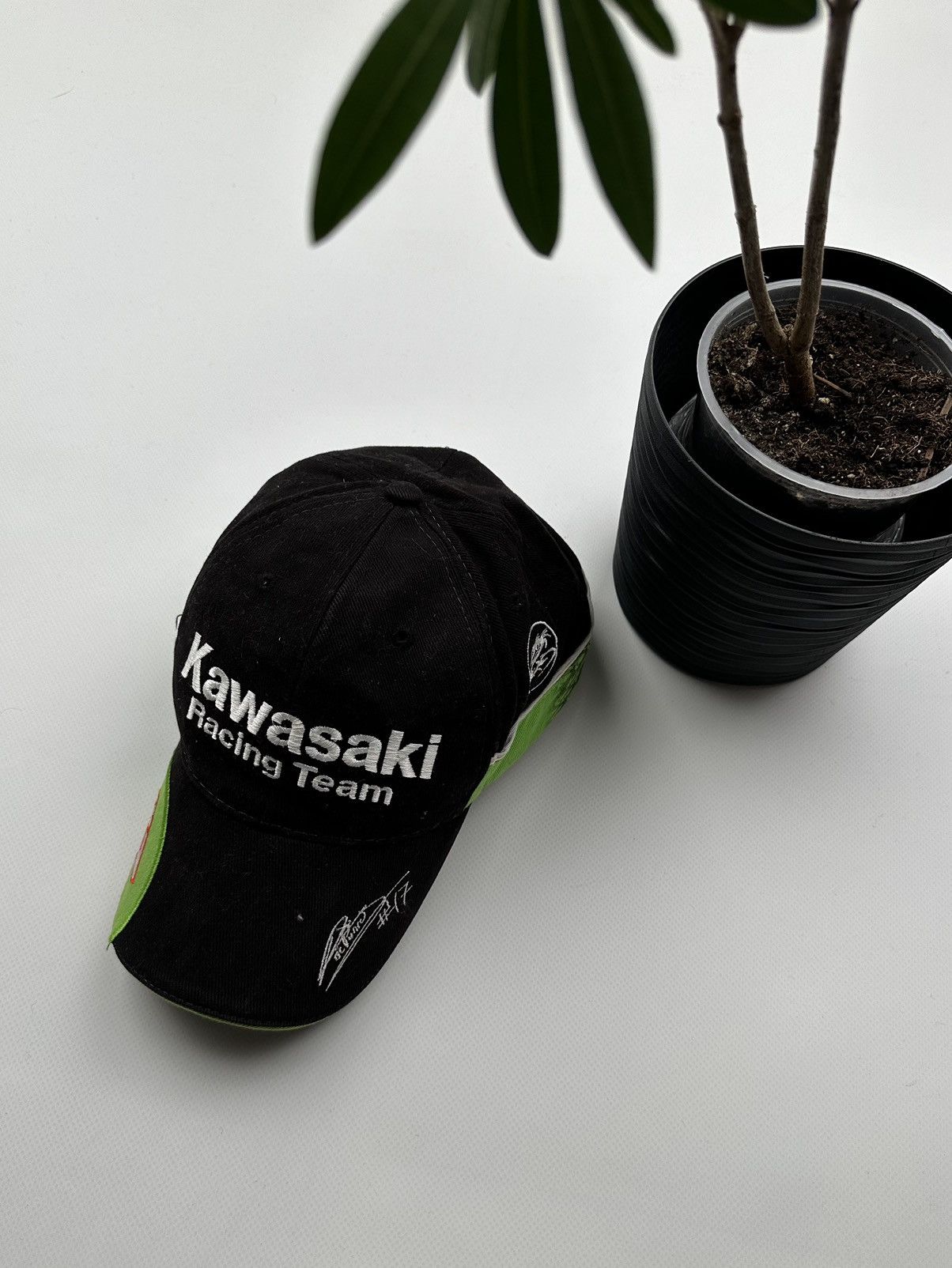Avant Garde × Japanese Brand × Racing Kawasaki Vintage Racing Cap | Grailed