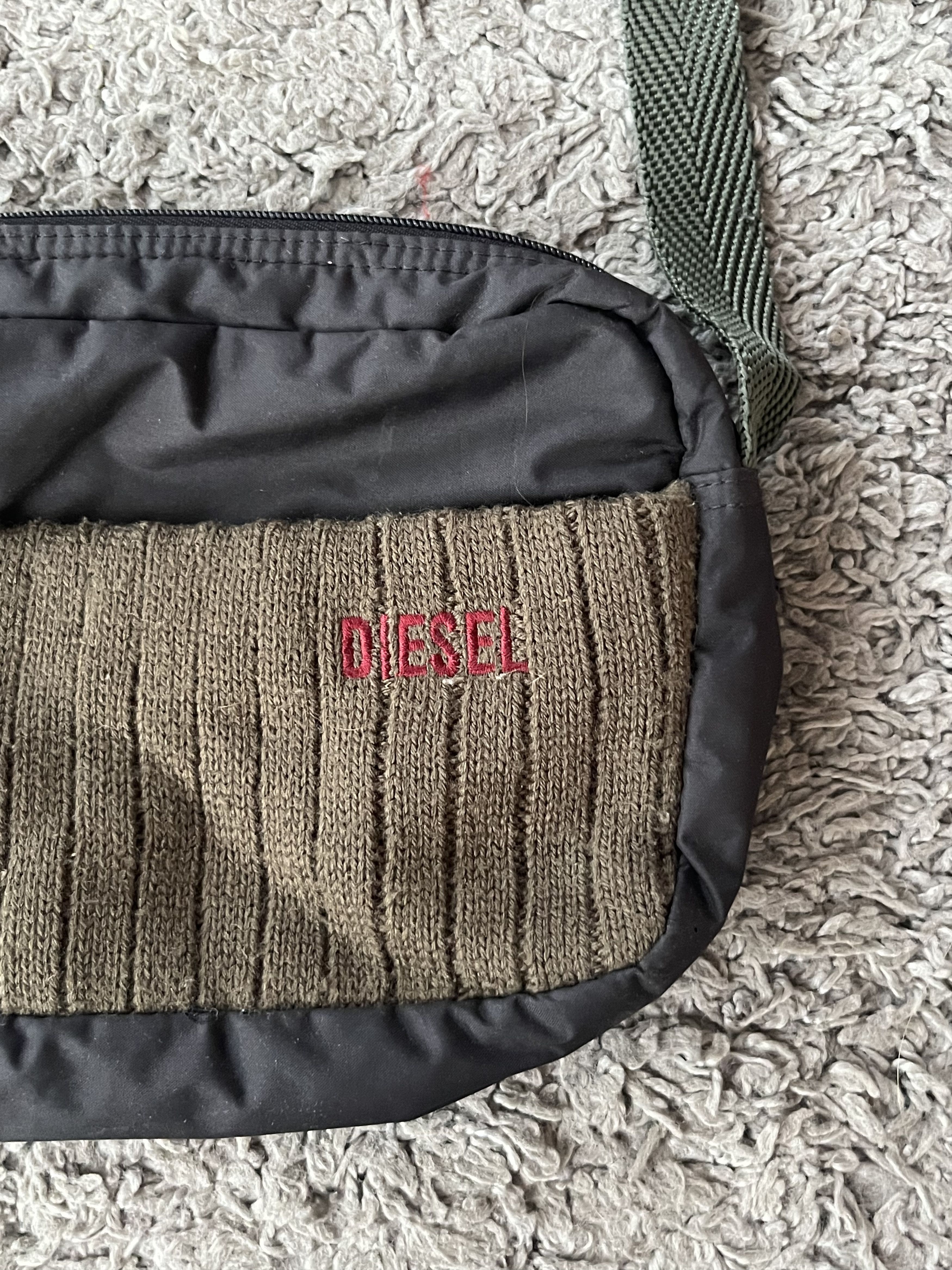 Diesel Vintage Bag Diesel Y2K Style Streetwear Size ONE SIZE - 3 Thumbnail