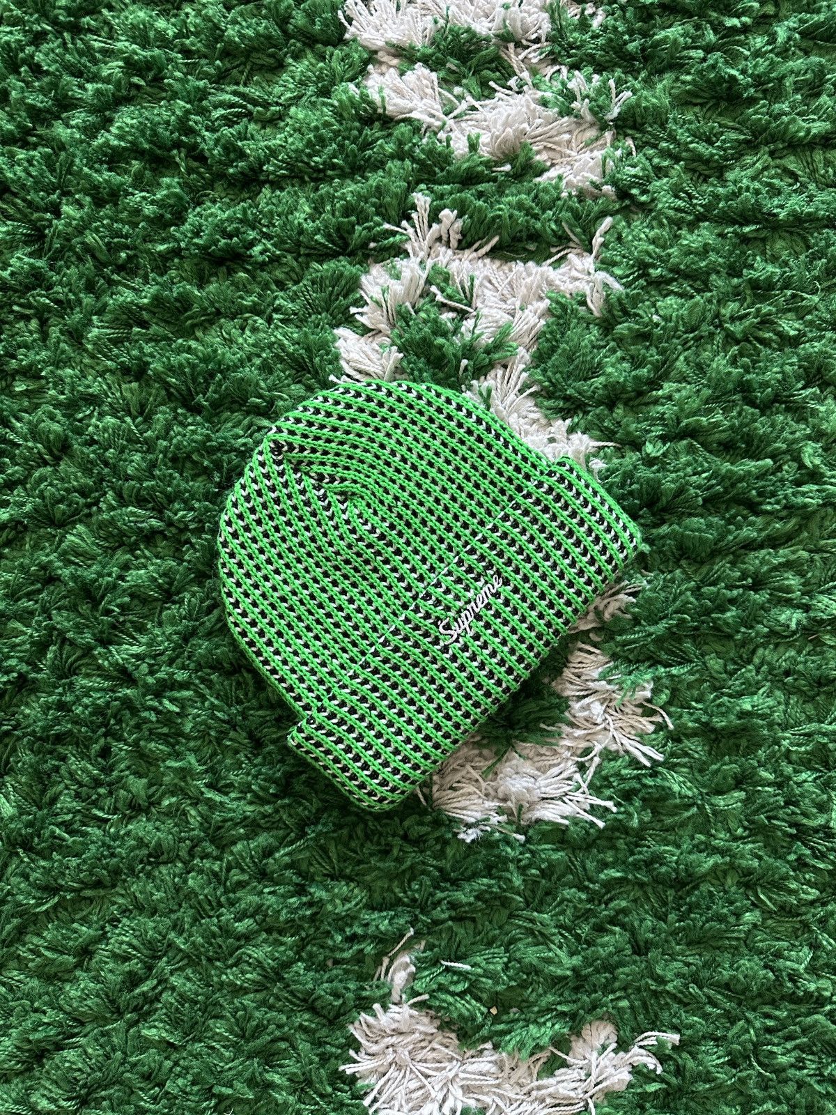 Supreme Supreme Grid Beanie FW15 Size ONE SIZE - 1 Thumbnail