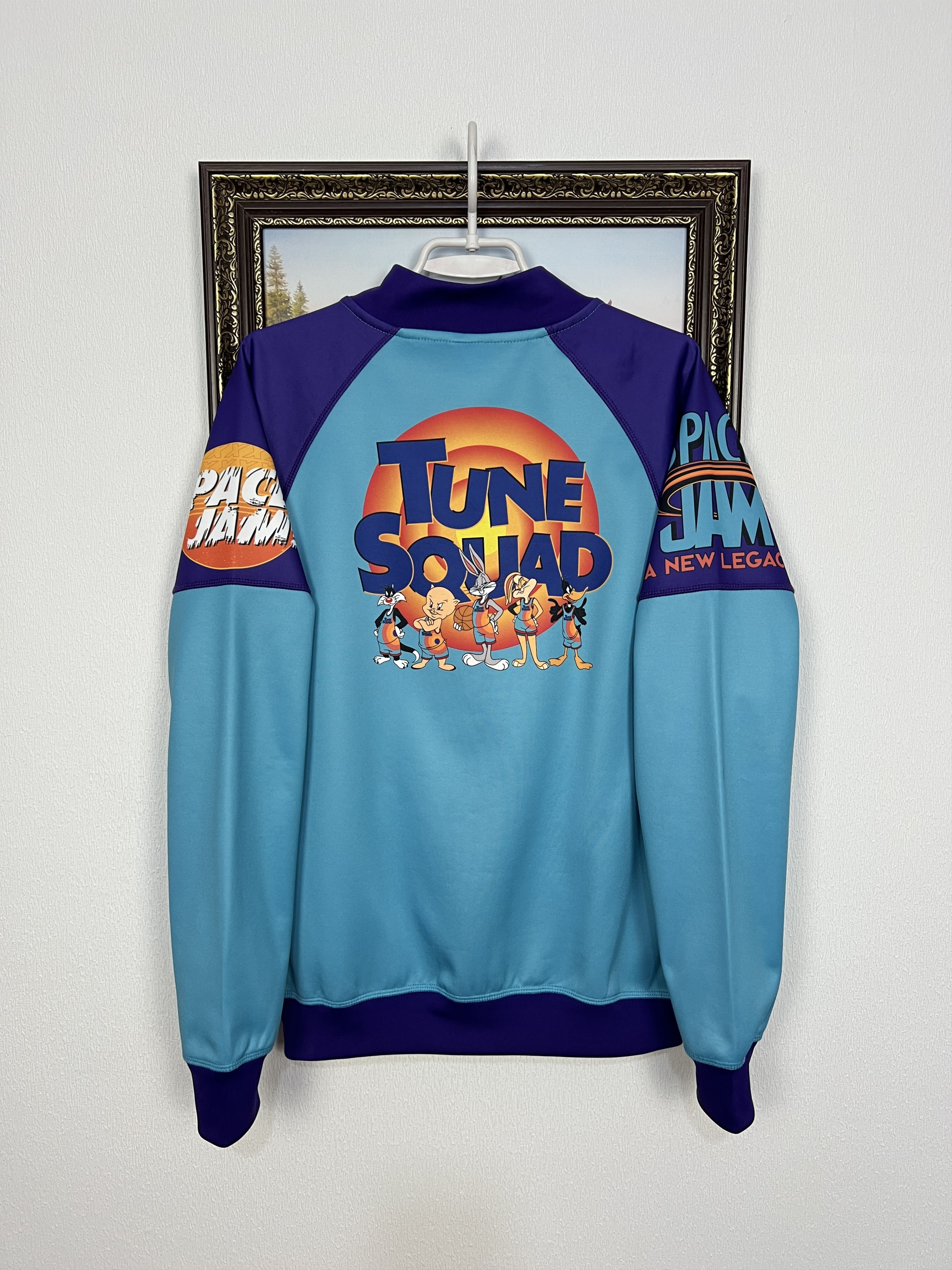 Vintage Space Jam Tune Squad Members Only NBA Blue Jacket Track Top Size US S / EU 44-46 / 1 - 1 Thumbnail