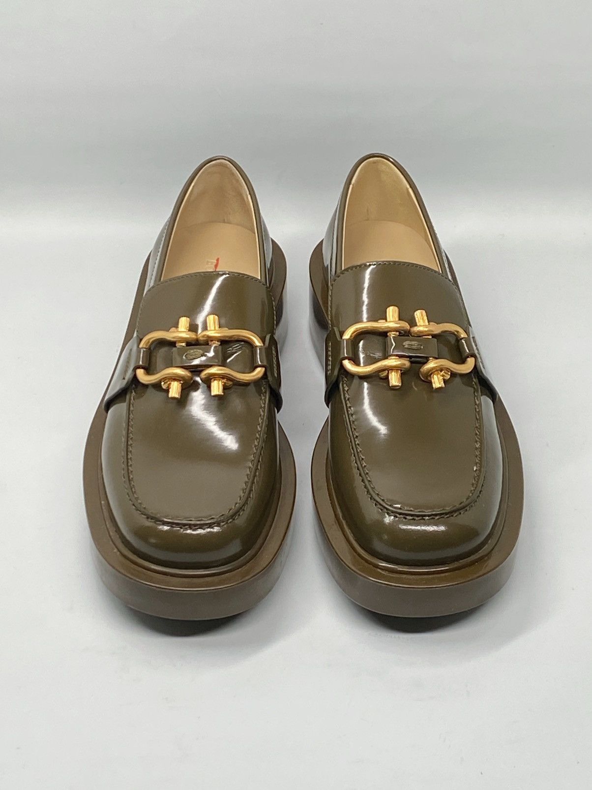 Bottega Veneta Bottega Veneta Monsieur Leather Chunky Loafers size 36 Size US 6 / IT 36 - 4 Thumbnail