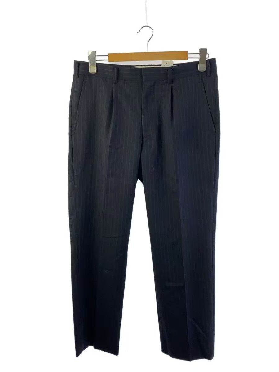 Comme des Garcons Homme Deux 2014 Striped Wool Pants Size US 32 / EU 48 - 1 Thumbnail