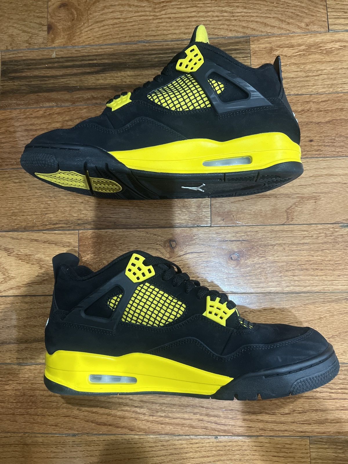 Nike Air jordan yellow thunder 4 Size US 10.5 / EU 43-44 - 5 Thumbnail