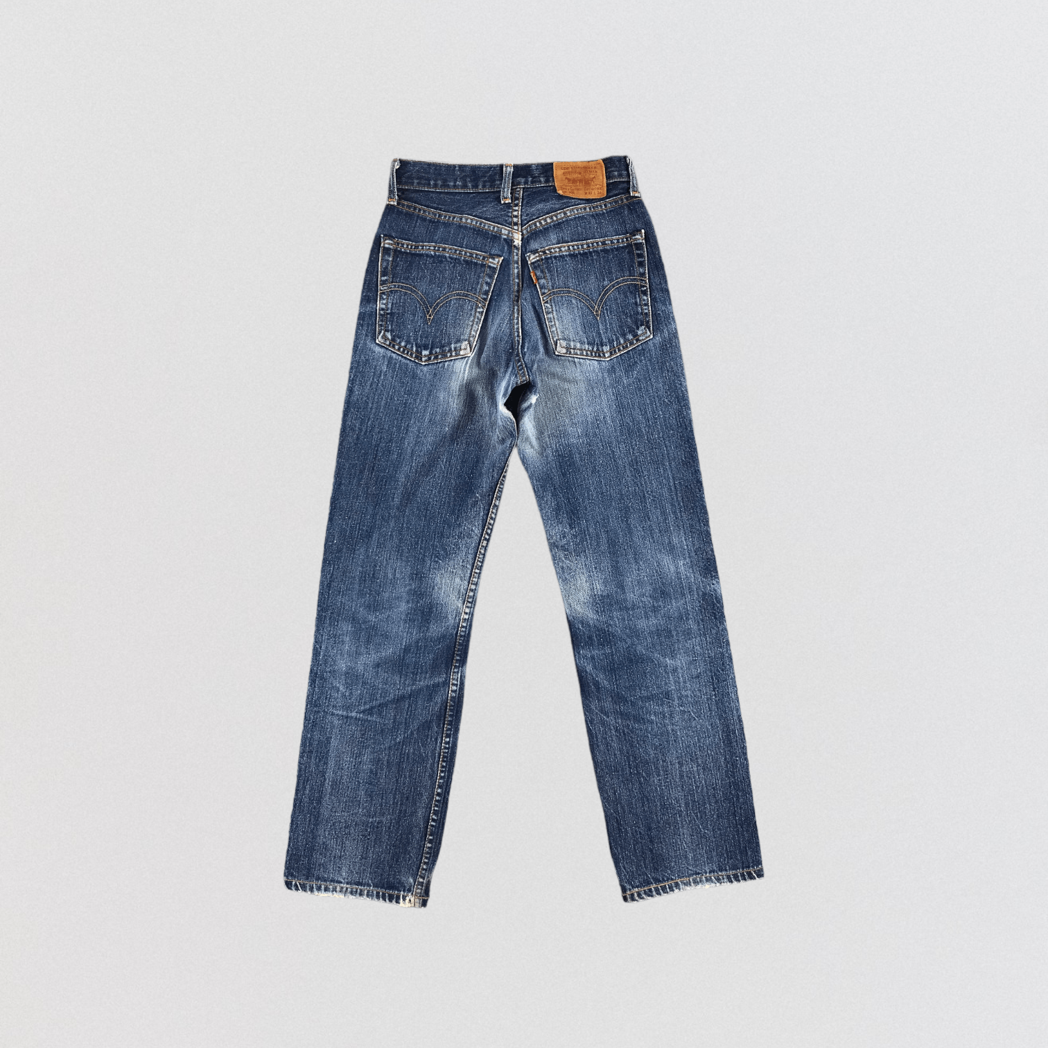Levi's × Vintage 90s Vintage Blue Wash Levis 502 Jeans-JM1909 Size US 27 - 2 Thumbnail