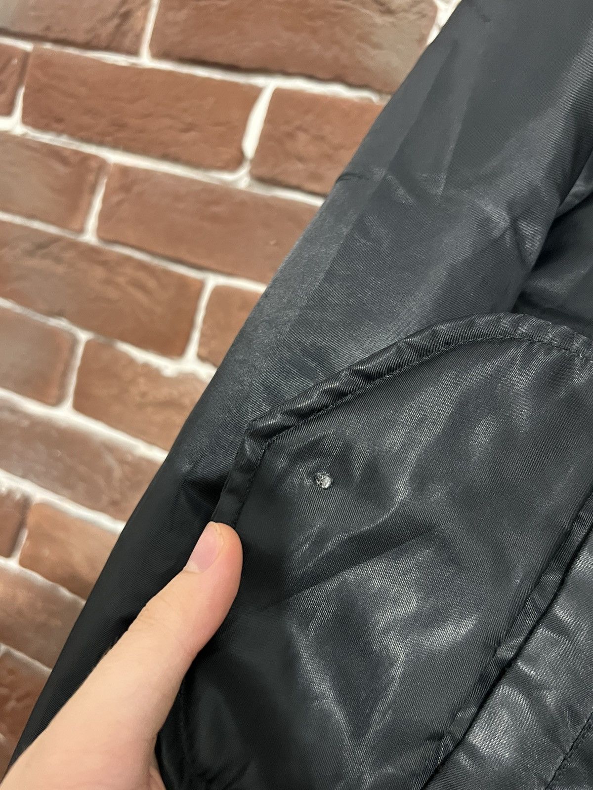 Fostex Garments Fostex Garments CWU Flyer Black Vintage Nylon Bomber Jacket Size US L / EU 52-54 / 3 - 4 Thumbnail