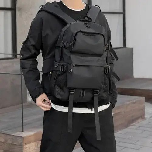 Vintage Casual Street Style Backpack Size ONE SIZE - 3 Thumbnail