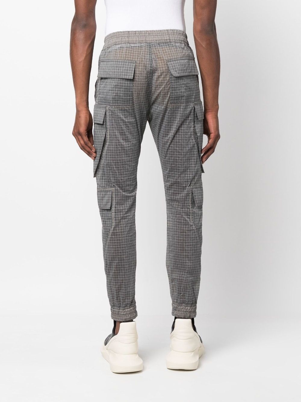 Rick Owens o1y0325 Cargo Pant in Grey/White Size US 36 / EU 52 - 4 Thumbnail