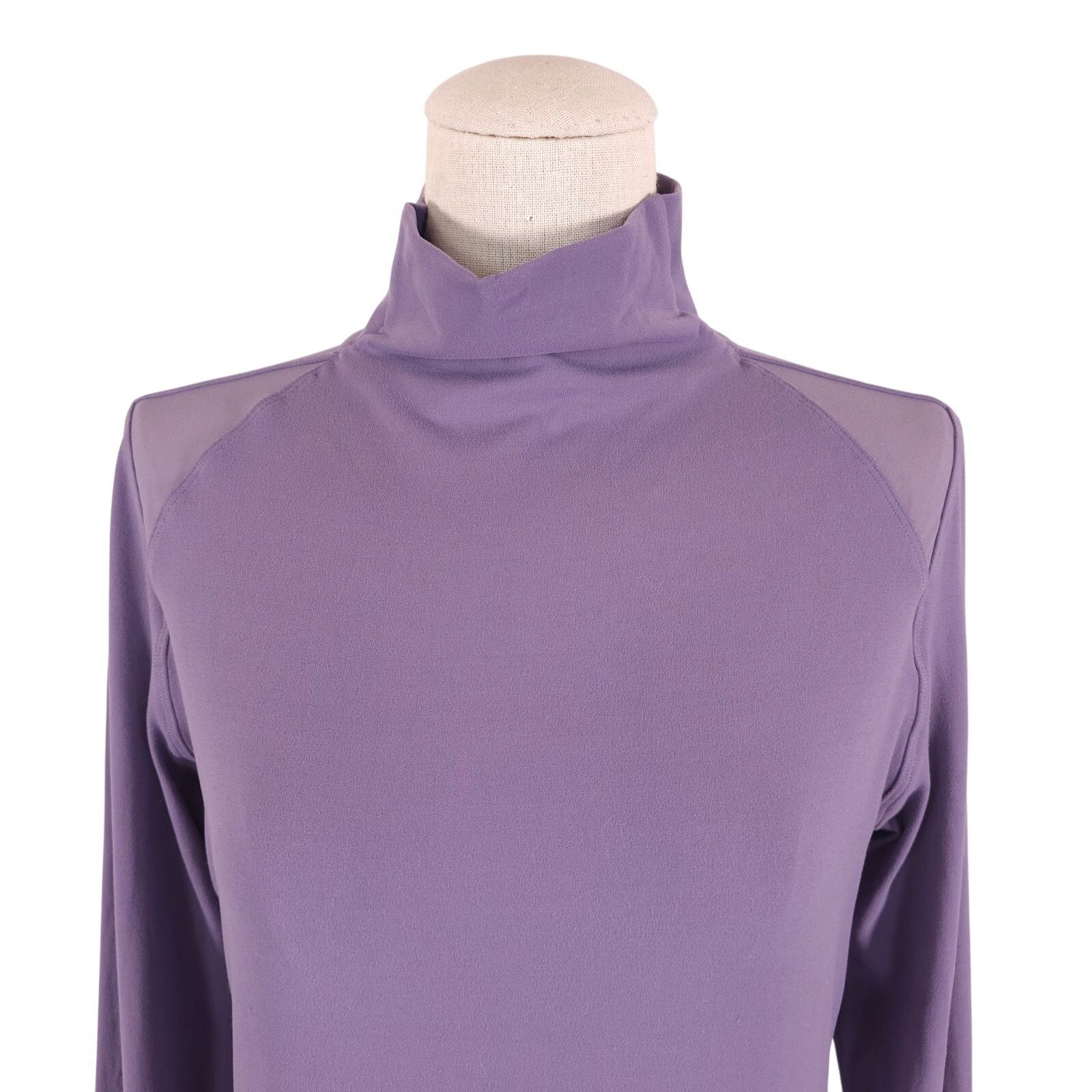 Lululemon Lululemon Ethereal Mock Neck Purple Quartz Sz 8 Size M / US 6-8 / IT 42-44 - 5 Thumbnail