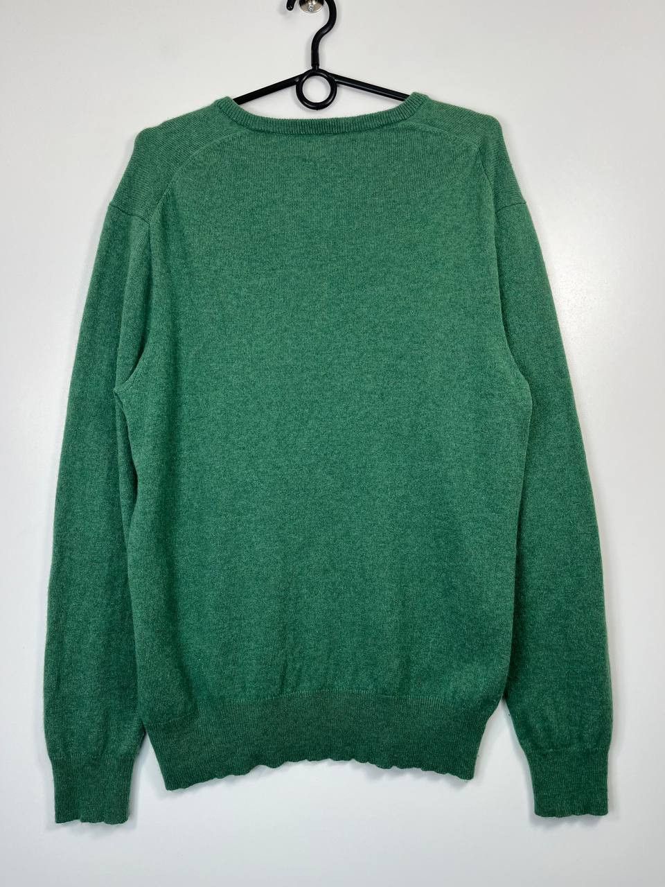 Polo Ralph Lauren Polo Ralph Lauren V Neck Sweater Green Pony Logo Mens Size L Size US L / EU 52-54 / 3 - 6 Thumbnail