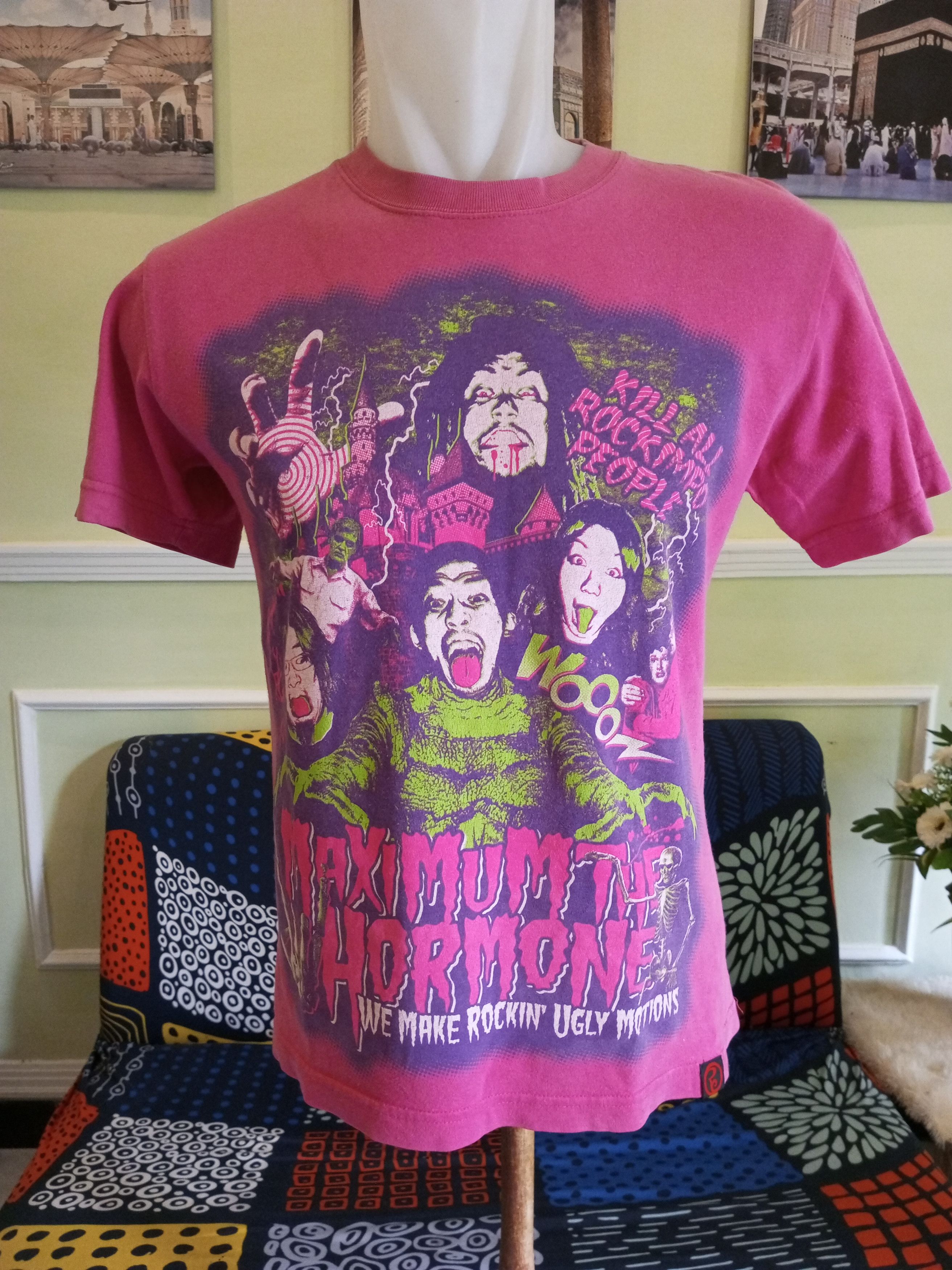 Band Tees Vintage Japanese Maximum The Hormone band tees Size US S / EU 44-46 / 1 - 1 Thumbnail