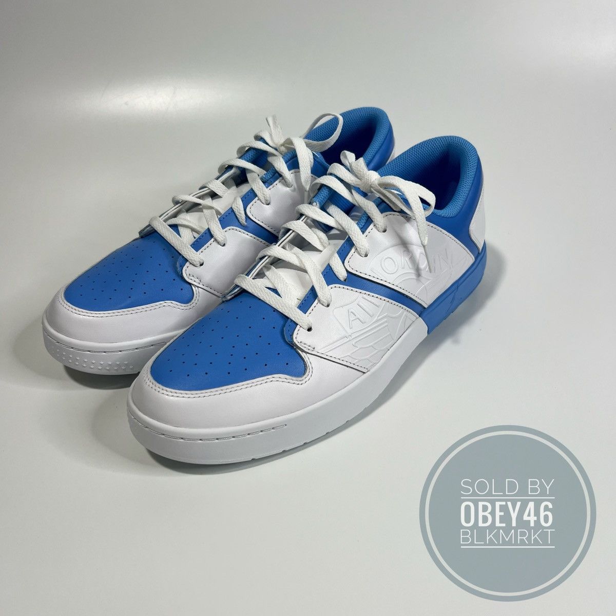 Nike Jordan NU Retro 1 Golf Shoes White/University Blue