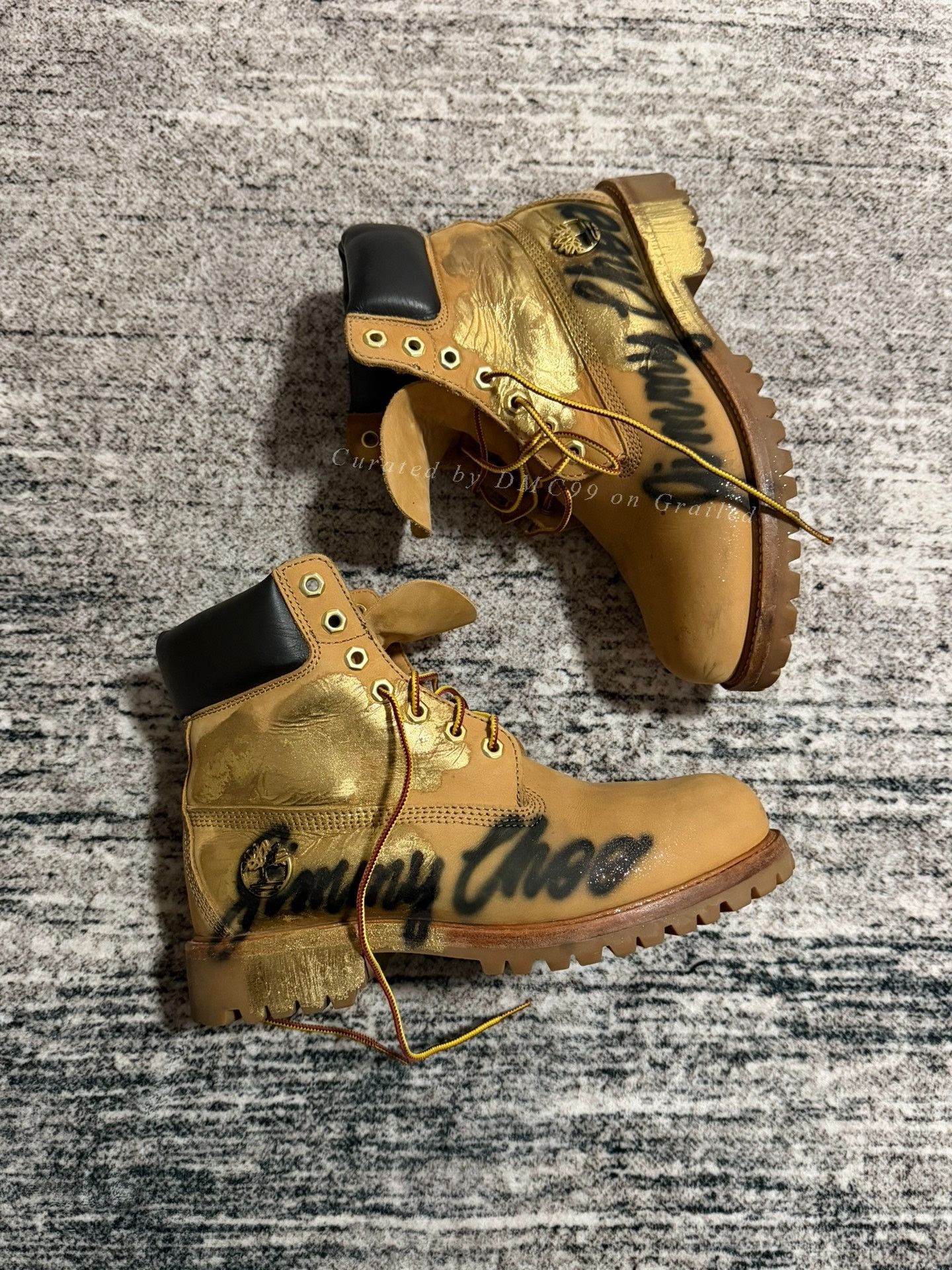 Jimmy Choo Jimmy Choo x Timberland Graffiti Boots Size US 9 / EU 42 - 1 Thumbnail
