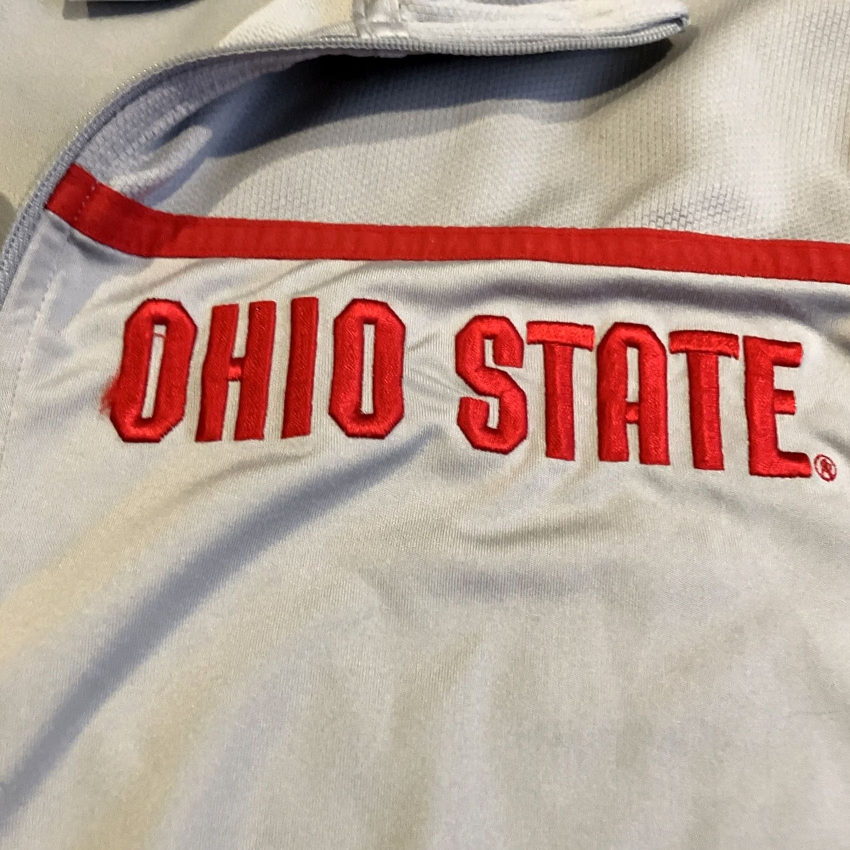 Nike NIKE Elite OHIO STATE BUCKEYES Quarter Zip Shirt L RARE #4 Size US L / EU 52-54 / 3 - 3 Thumbnail