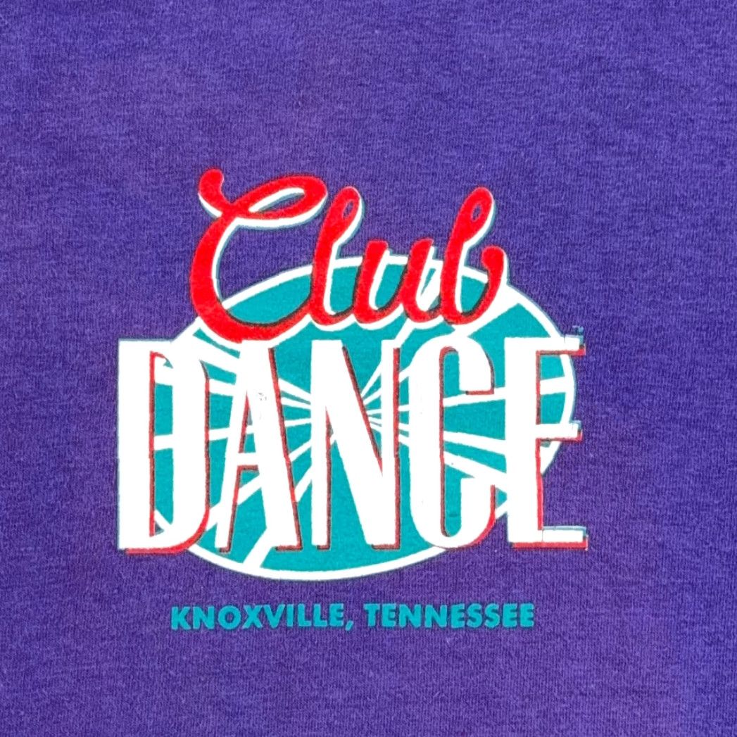 Vintage VINTAGE Club Dance Shirt Adult XL Purple Tennessee USA 90s Shirt Men XL Purple Club Dance 90s USA Tennessee Size US XL / EU 56 / 4 - 4 Thumbnail