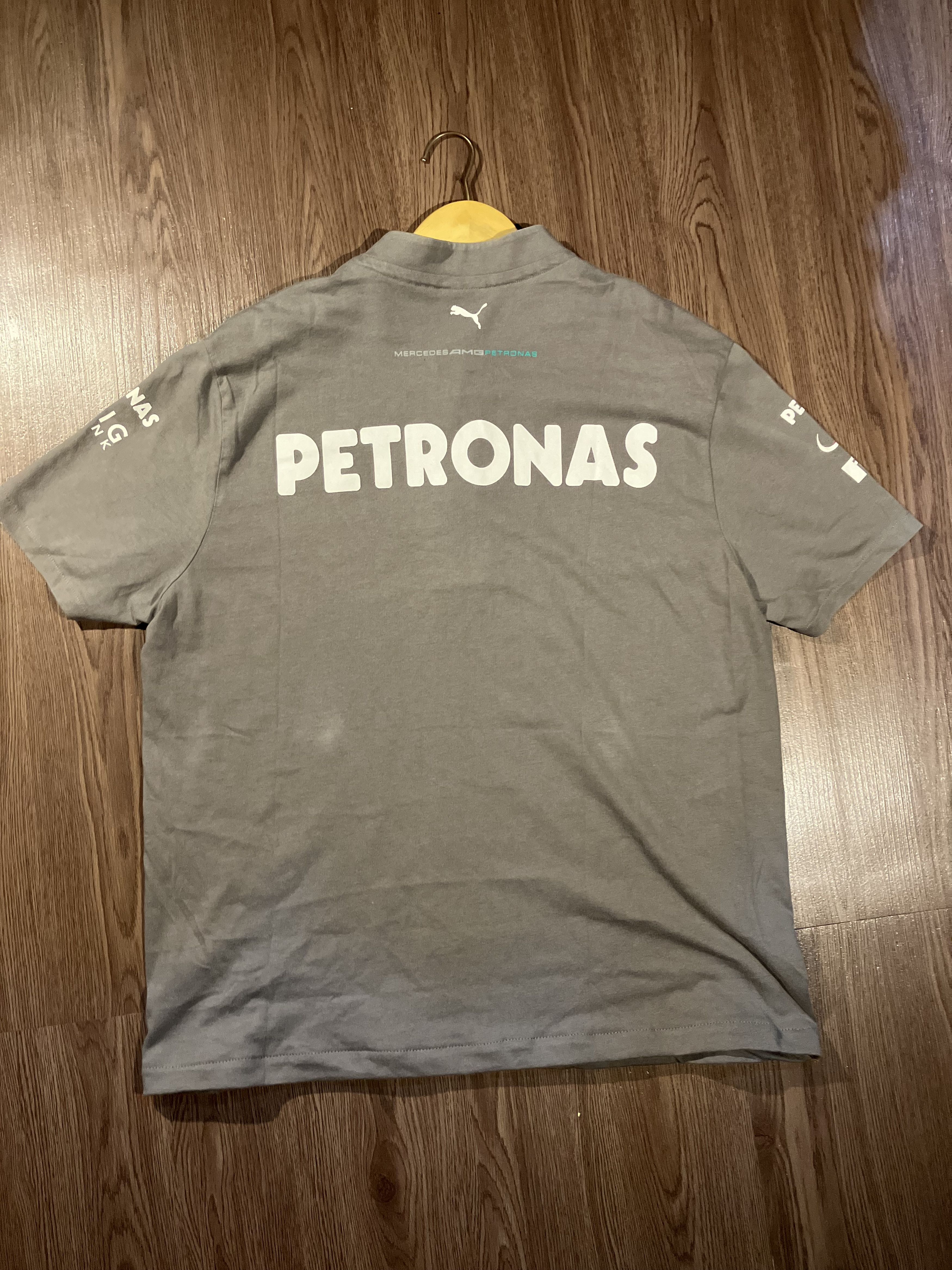 Formula 1 × Mercedes-Benz Mercedes Benz Petronas Team Logo Polo Shirt Size US L / EU 52-54 / 3 - 6 Thumbnail