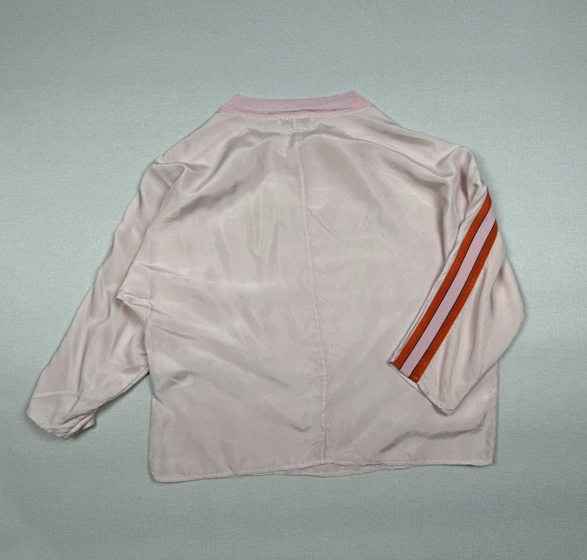 Sandro Women’s Sandro Top Silk Blouse Long Sleeve Shirt size 3 Size M / US 6-8 / IT 42-44 - 6 Thumbnail