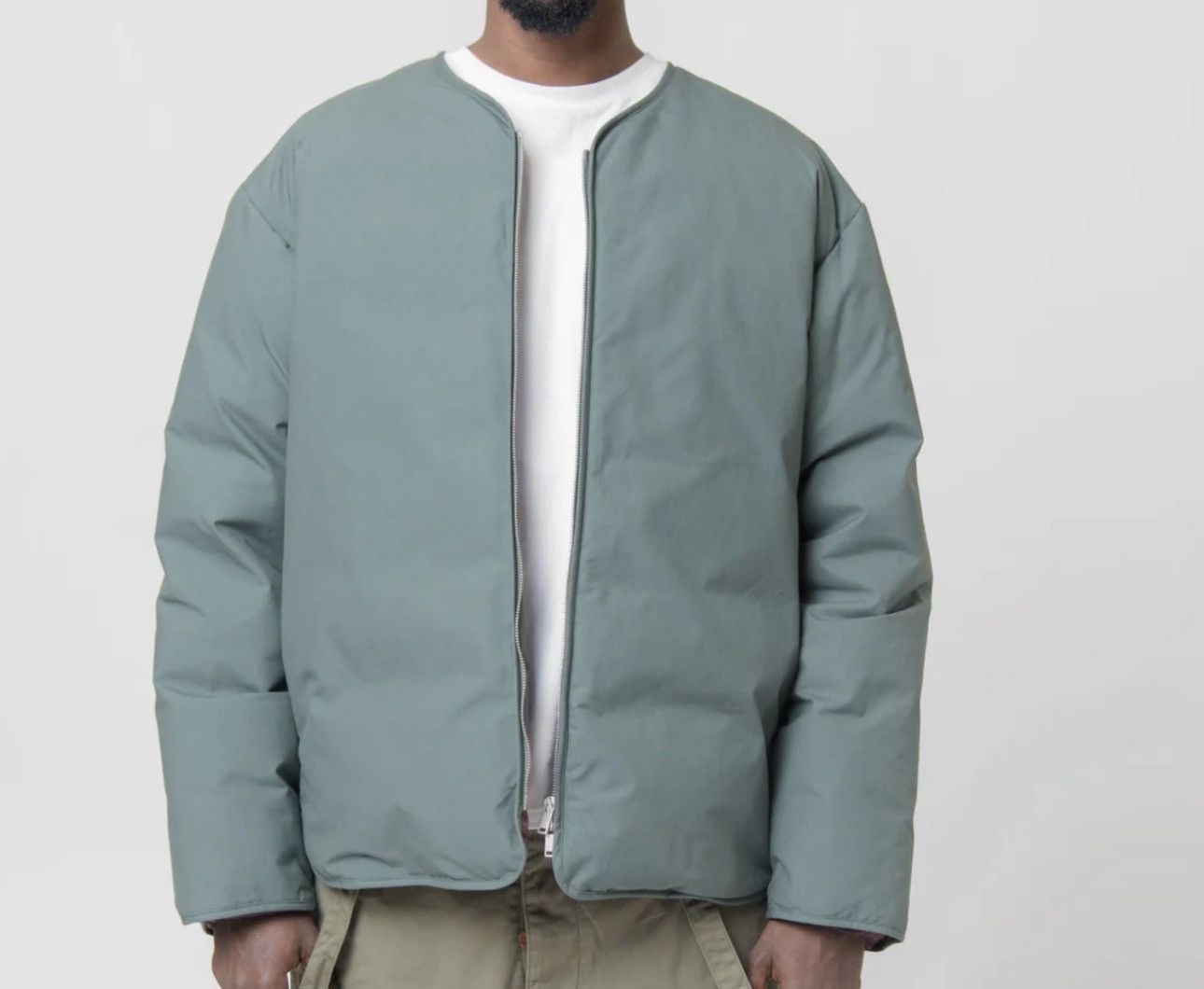 Jil Sander Jil Sander Down Jacket Harbour Blue J47AF0126 sz L Size US L / EU 52-54 / 3 - 12 Thumbnail