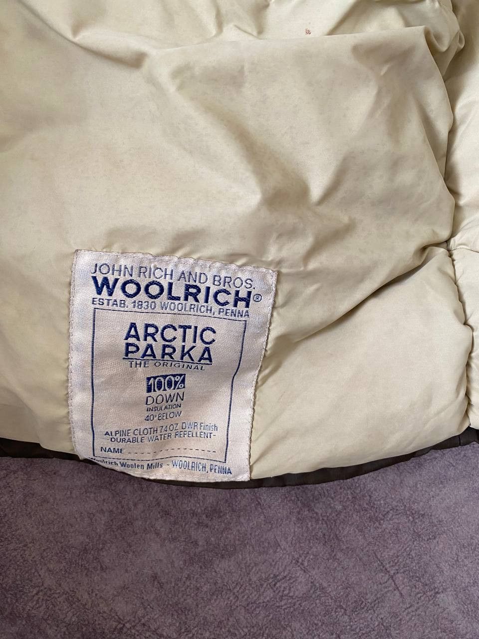 Woolrich Woolen Mills Woolrich Winter Parka L Size US L / EU 52-54 / 3 - 5 Thumbnail