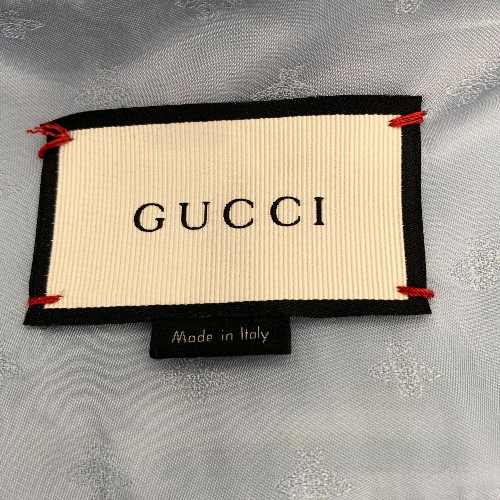 Gucci Gucci Blue Tie-Dye Cotton Denim Jacket (Size M) Size M / US 6-8 / IT 42-44 - 2 Thumbnail