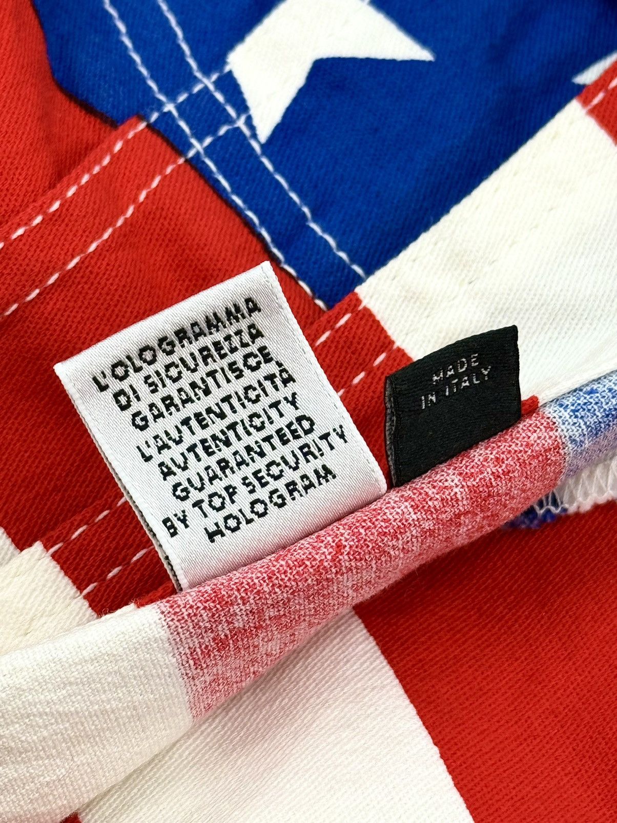 Dolce & Gabbana Dolce & Gabbana - 2000’s - Iconic - American Print - Jacket Size S / US 4 / IT 40 - 18 Thumbnail