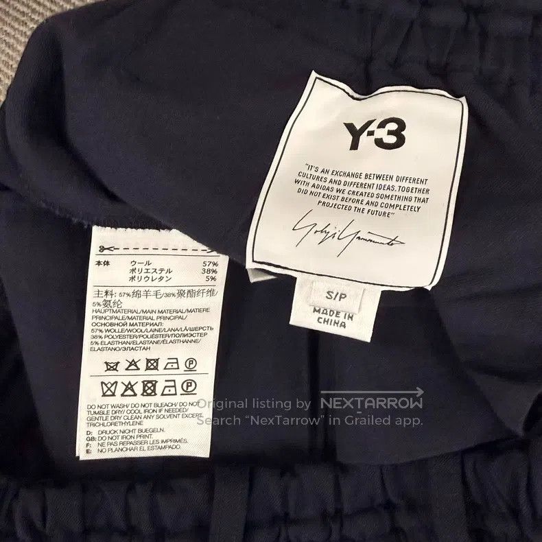 Yohji Yamamoto Yohji Yamamoto size s Wool Blend Cargo Pants Size US 28 / EU 44 - 2 Thumbnail