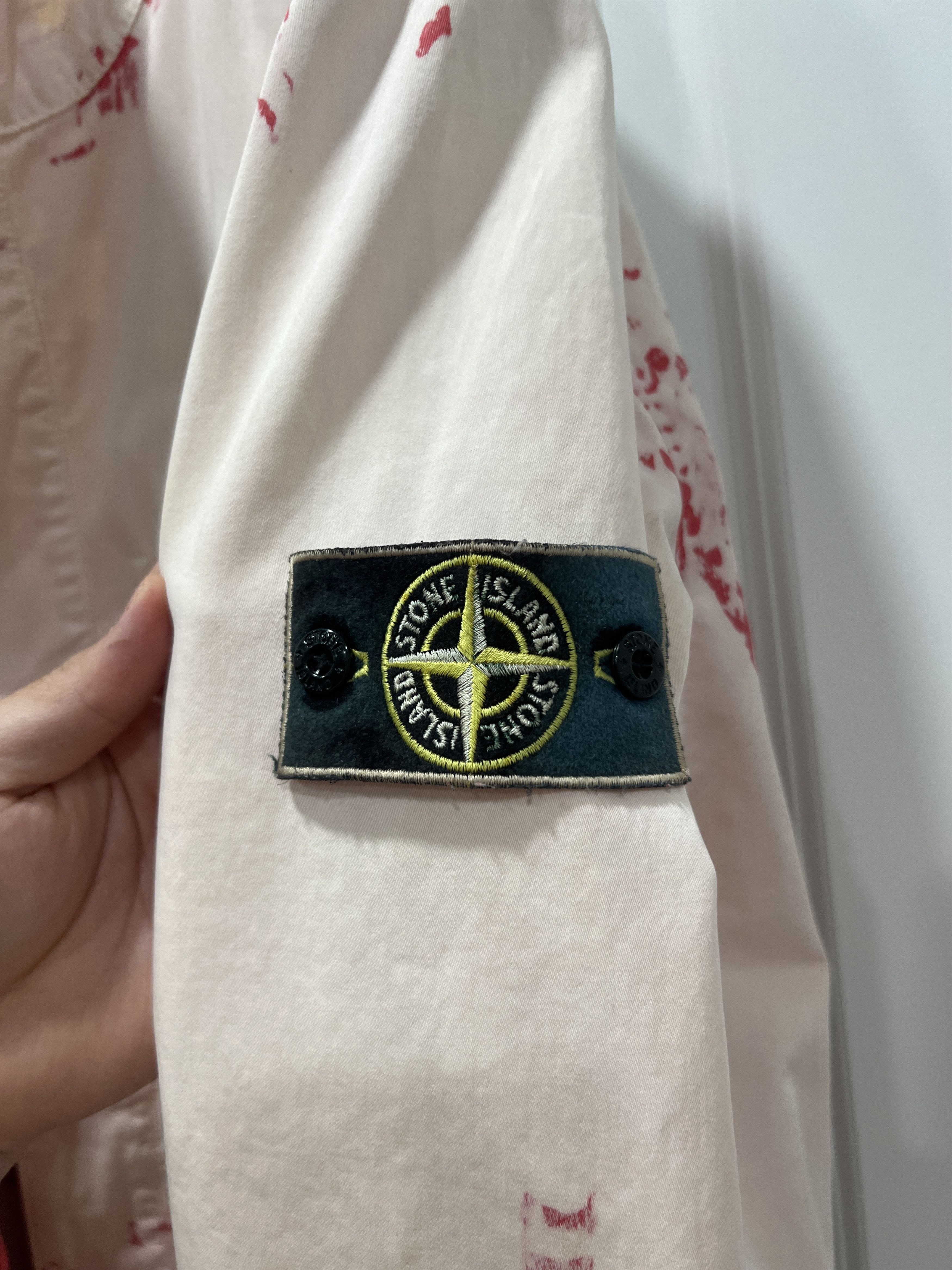 Stone Island STONE ISLAND HAND CORROSION ON RASO Size US XL / EU 56 / 4 - 3 Thumbnail