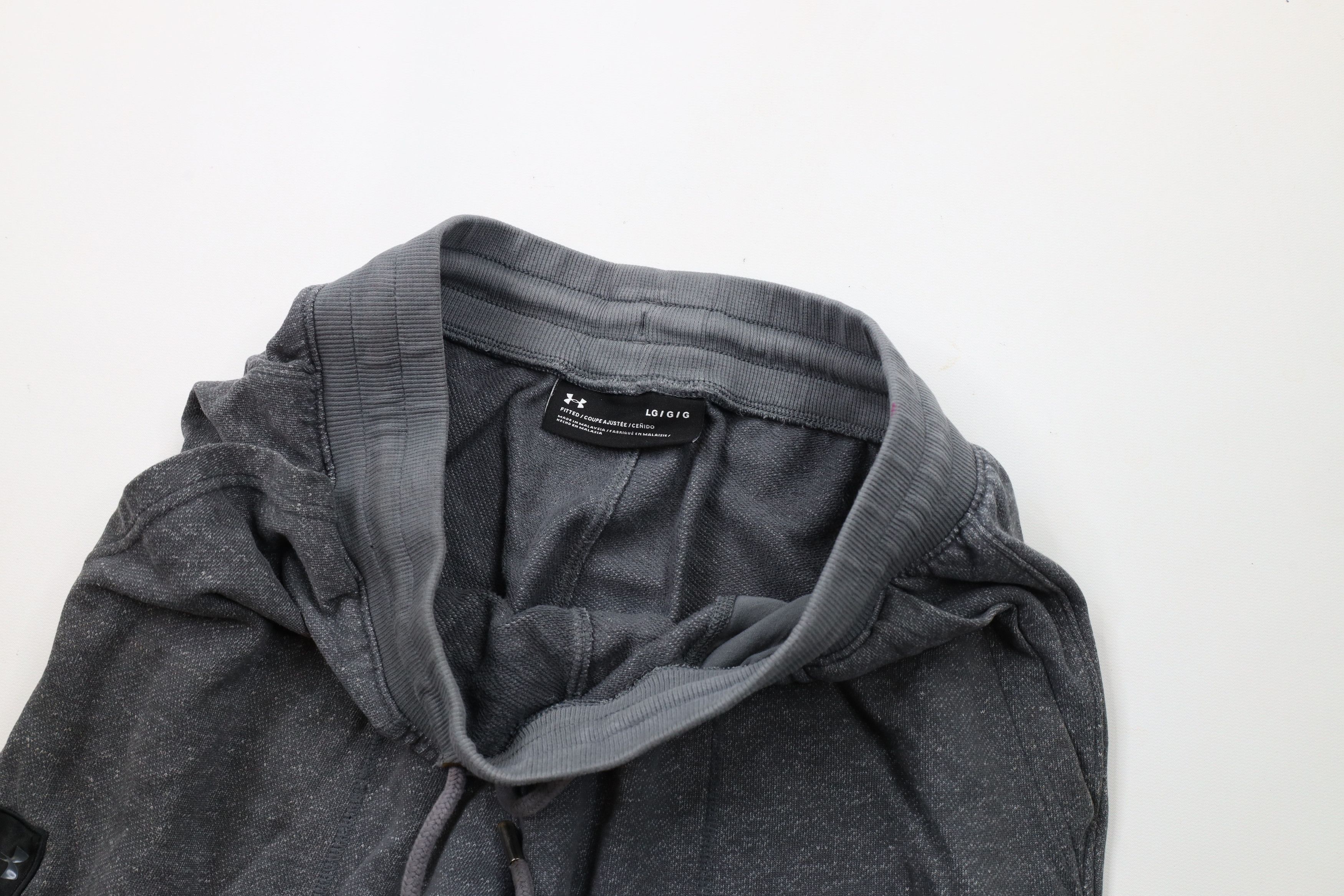 Under Armour × Vintage Under Armour Fitted French Terry Sweatpants Joggers Gray Size US 36 / EU 52 - 11 Thumbnail