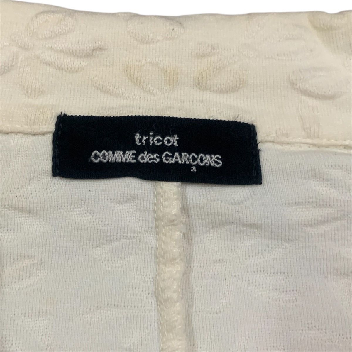 Comme des Garcons AD2008 Embossed Floral Jacket Size ONE SIZE - 6 Thumbnail