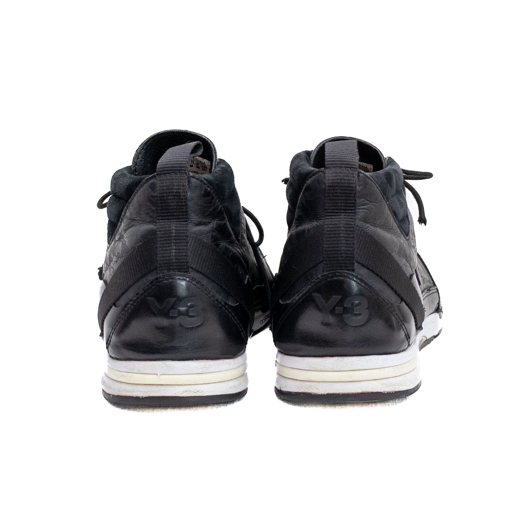 Adidas × Y-3 Y-3 Yohji Yamamoto x Adidas Men’s Black Lark Sneakers 10.5 Size US 10.5 / EU 43-44 - 6 Thumbnail