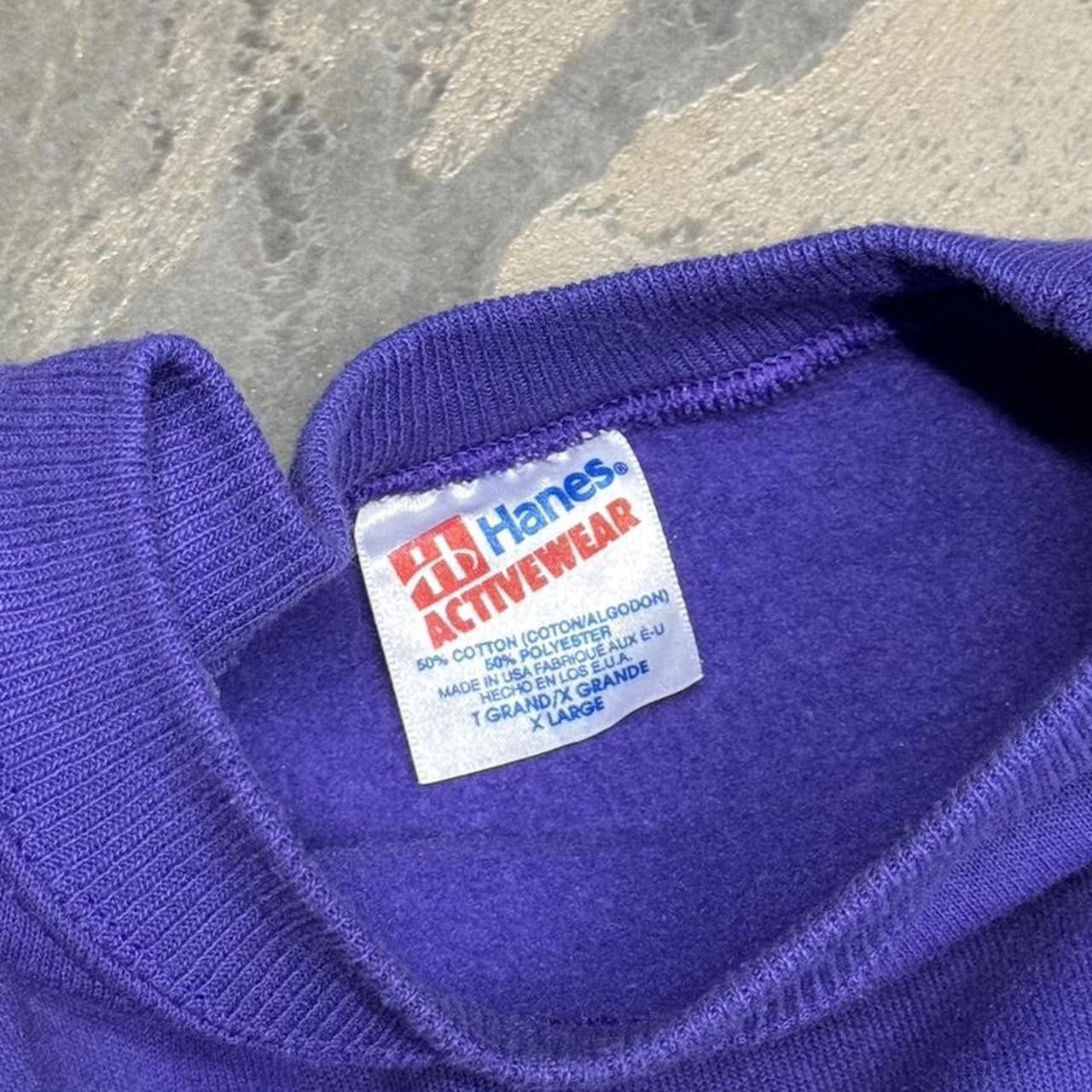 Hanes × Vintage VTG 90s Living With A German Builds Character Crewneck Size US XL / EU 56 / 4 - 5 Thumbnail