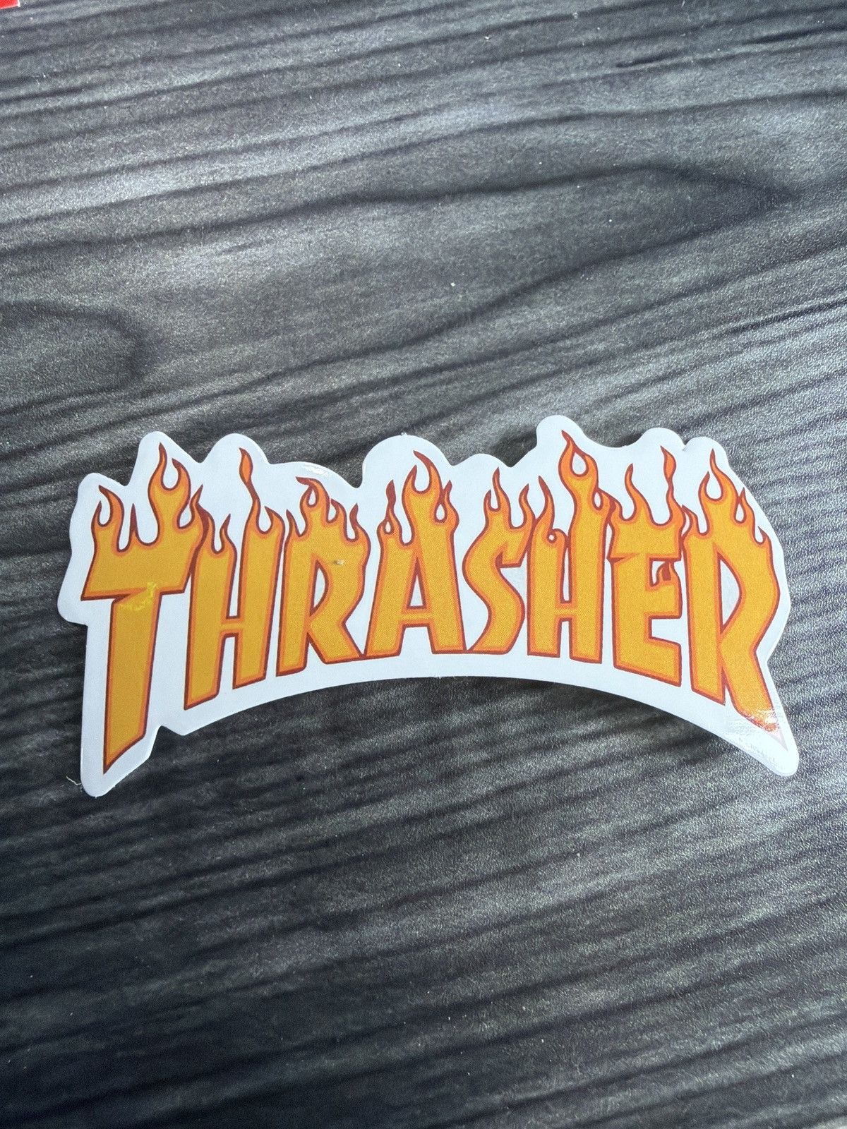 Thrasher Thrasher Magazine Flame Sticker Size ONE SIZE - 1 Thumbnail